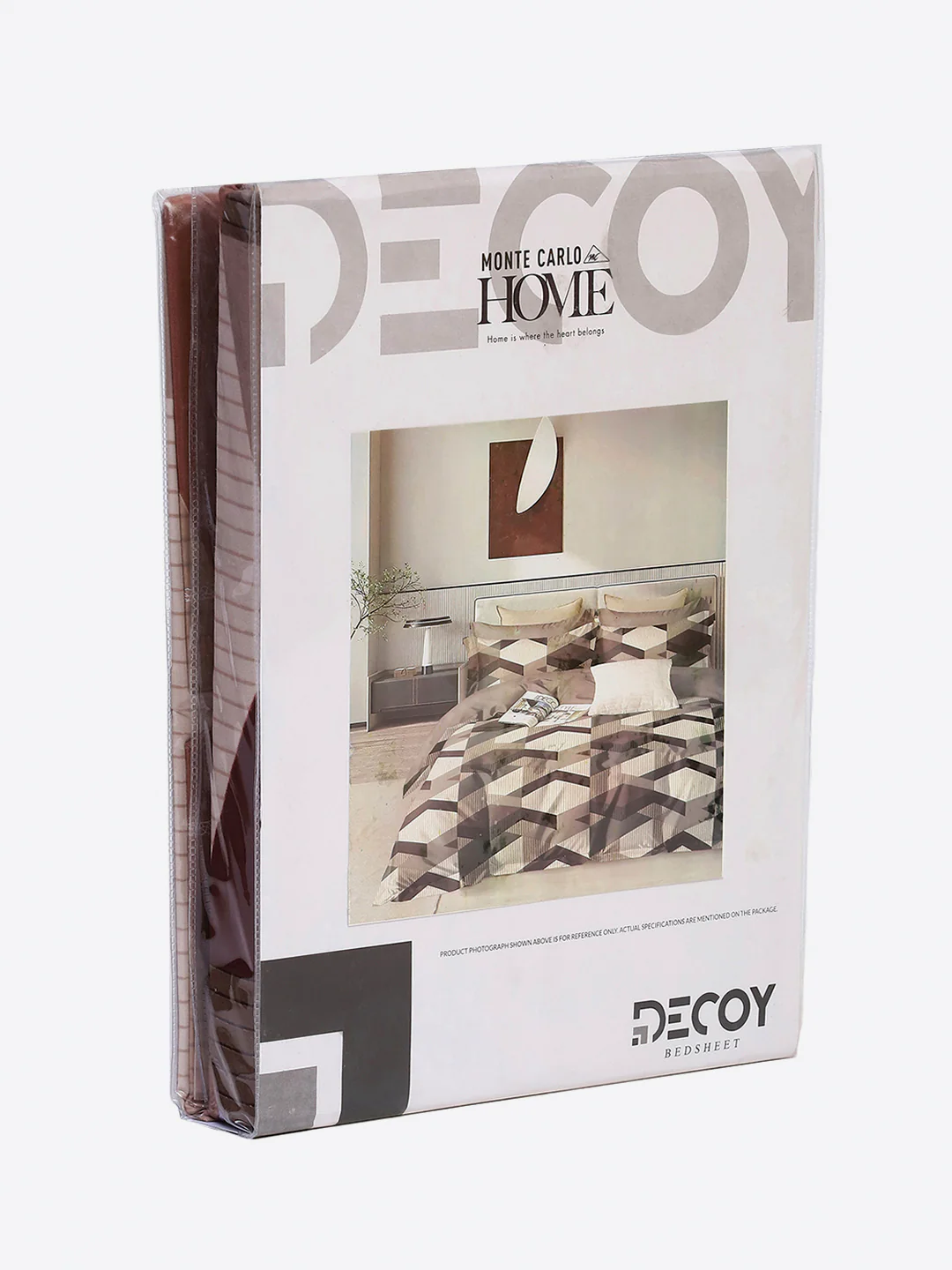 130 GSM Polyester Single Bedsheet with 1 Pillow Cover (Decoy) - Image 9