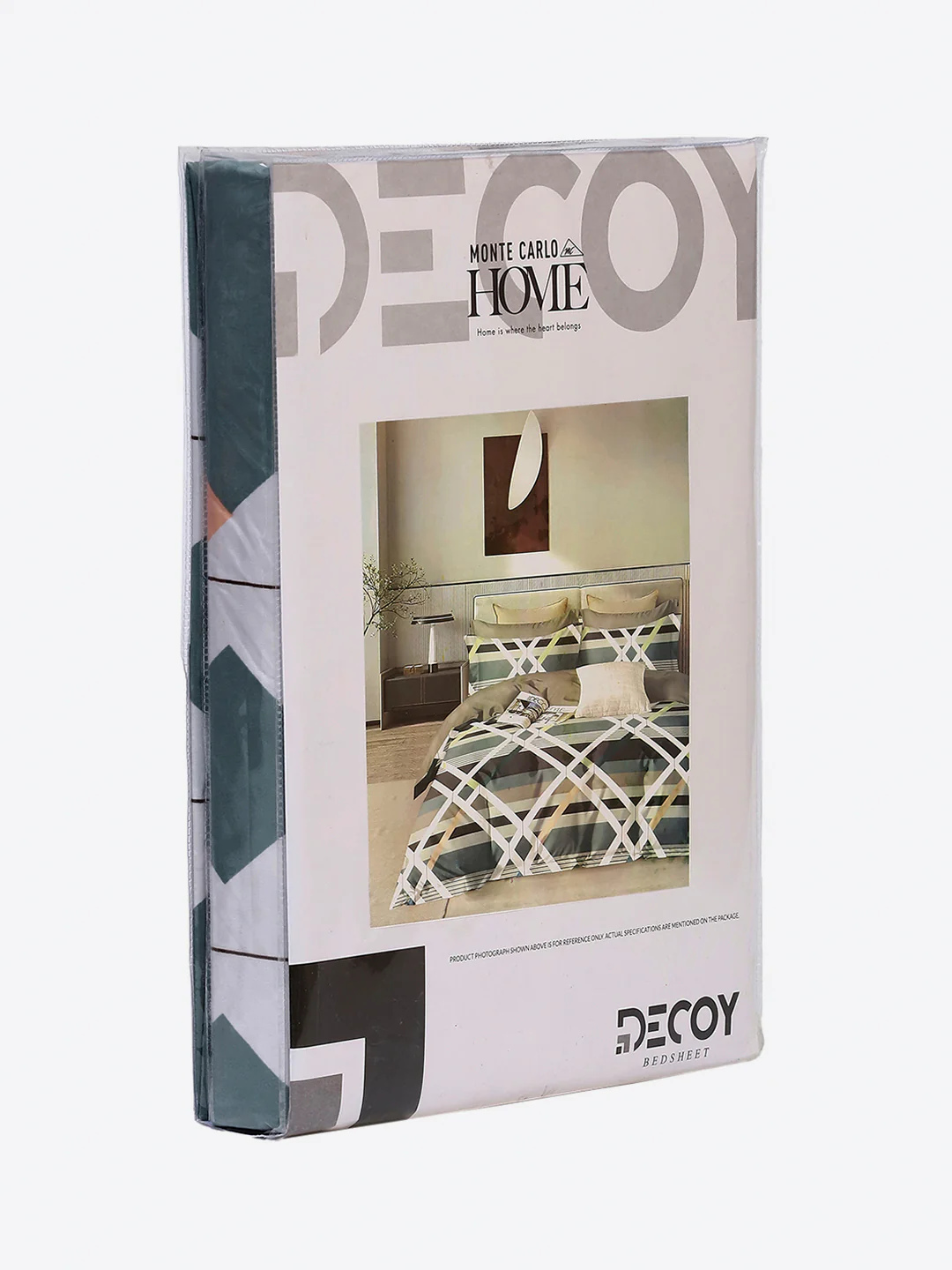 130 GSM Polyester Single Bedsheet with 1 Pillow Cover (Decoy) - Image 9