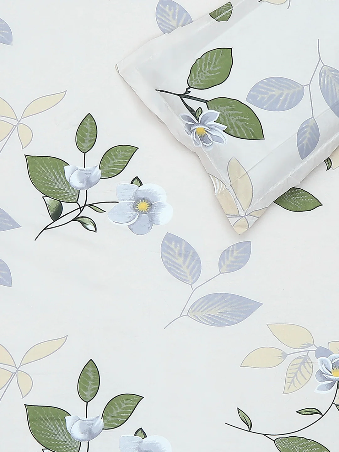 130 GSM Polyester Single Bedsheet with 1 Pillow Cover (Decoy) - Image 5