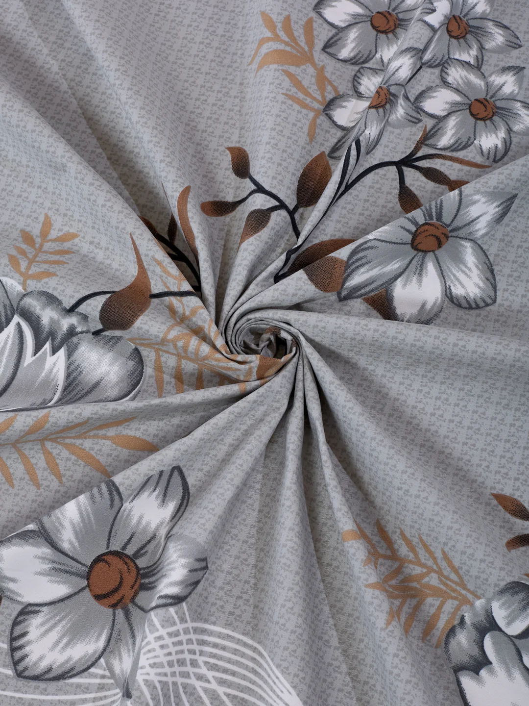 130 GSM Polyester Single Bed Bedsheet with 1 Pillow Cover Decoy Collection - Image 8