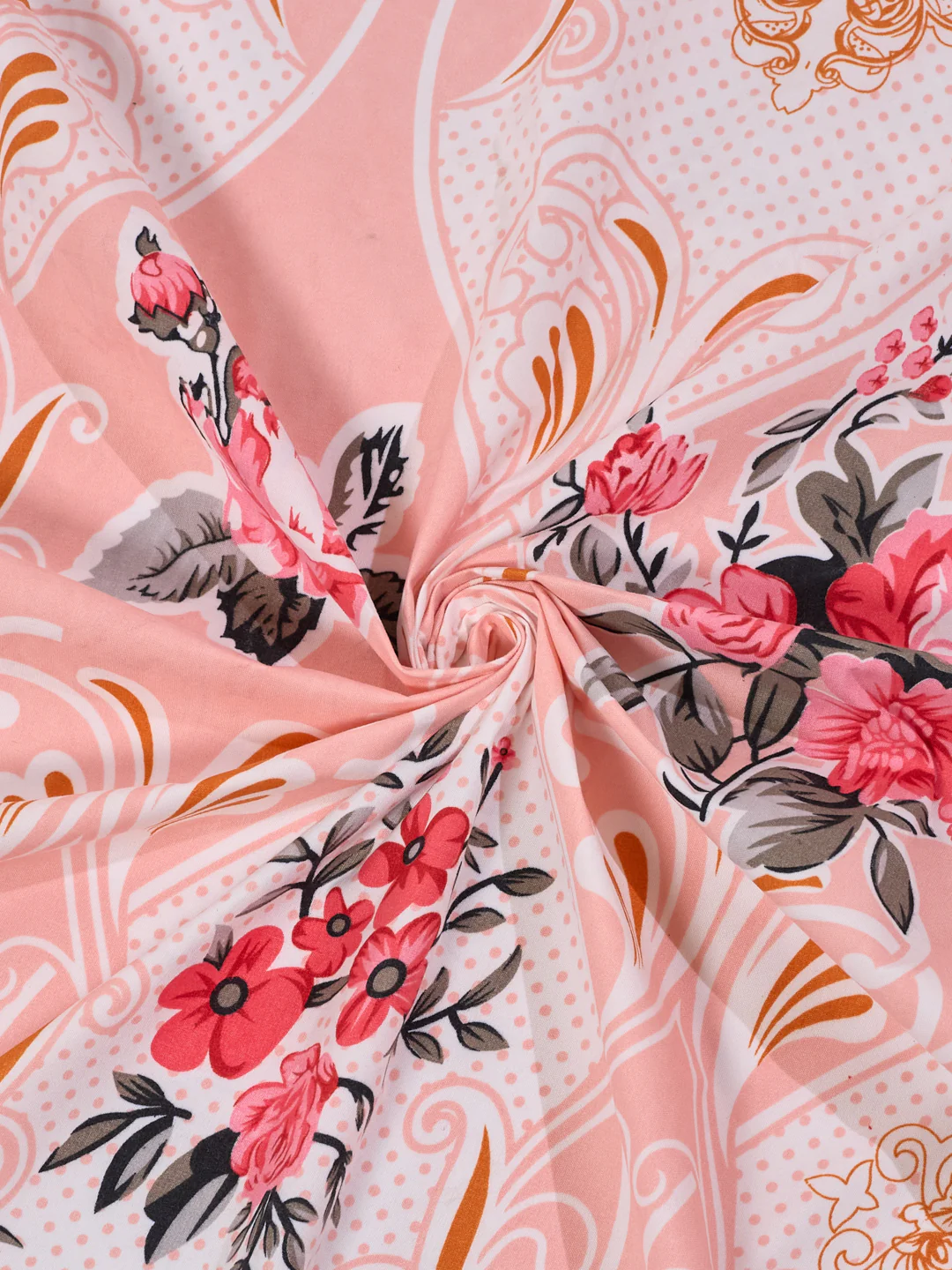 130 GSM Polyester Single Bed Bedsheet with 1 Pillow Cover Decoy Collection - Image 8
