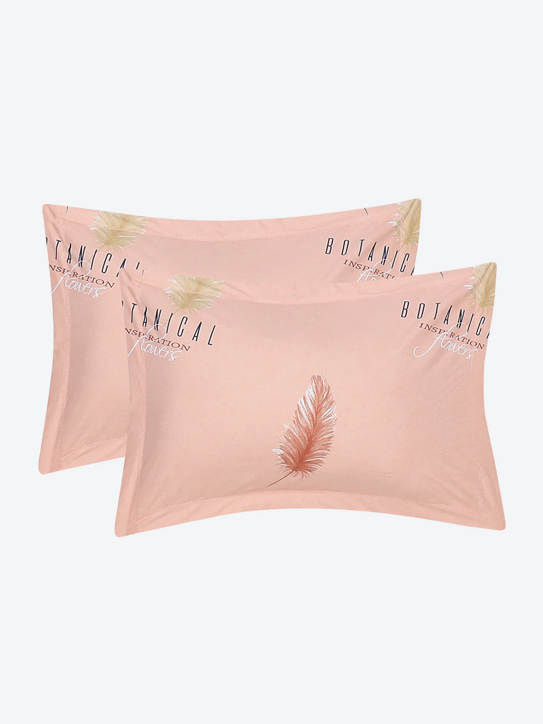 140 GSM Polyester Double Bed Bedsheet with 2 Pillow Covers - Image 8