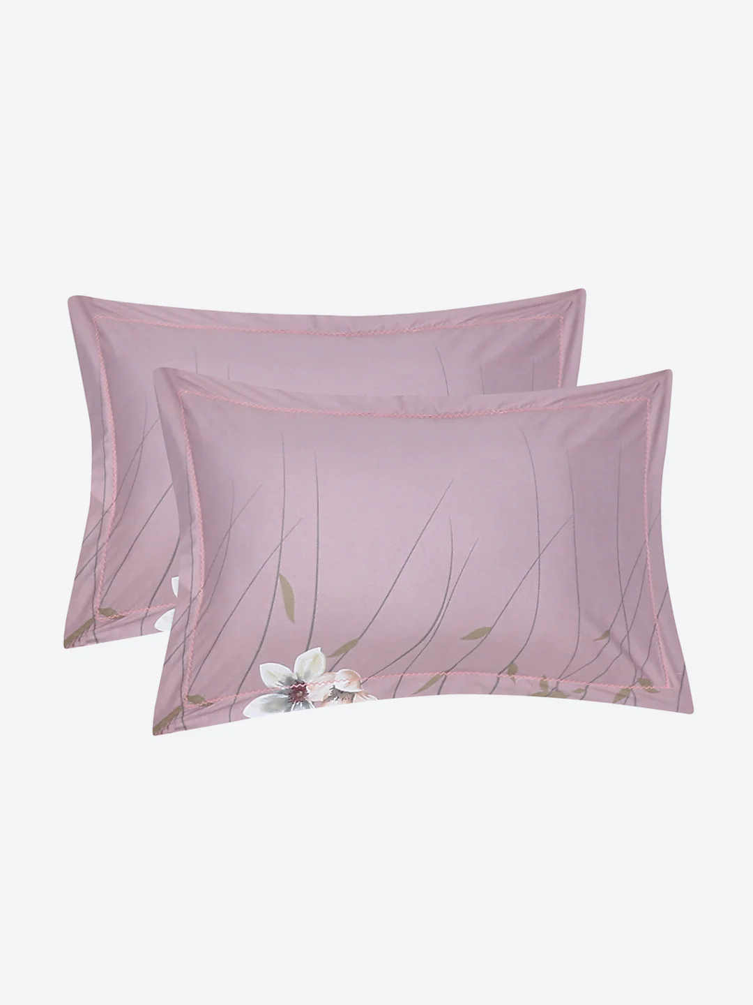 140 GSM Polyester Double Bed Bedsheet with 2 Pillow Covers - Image 8