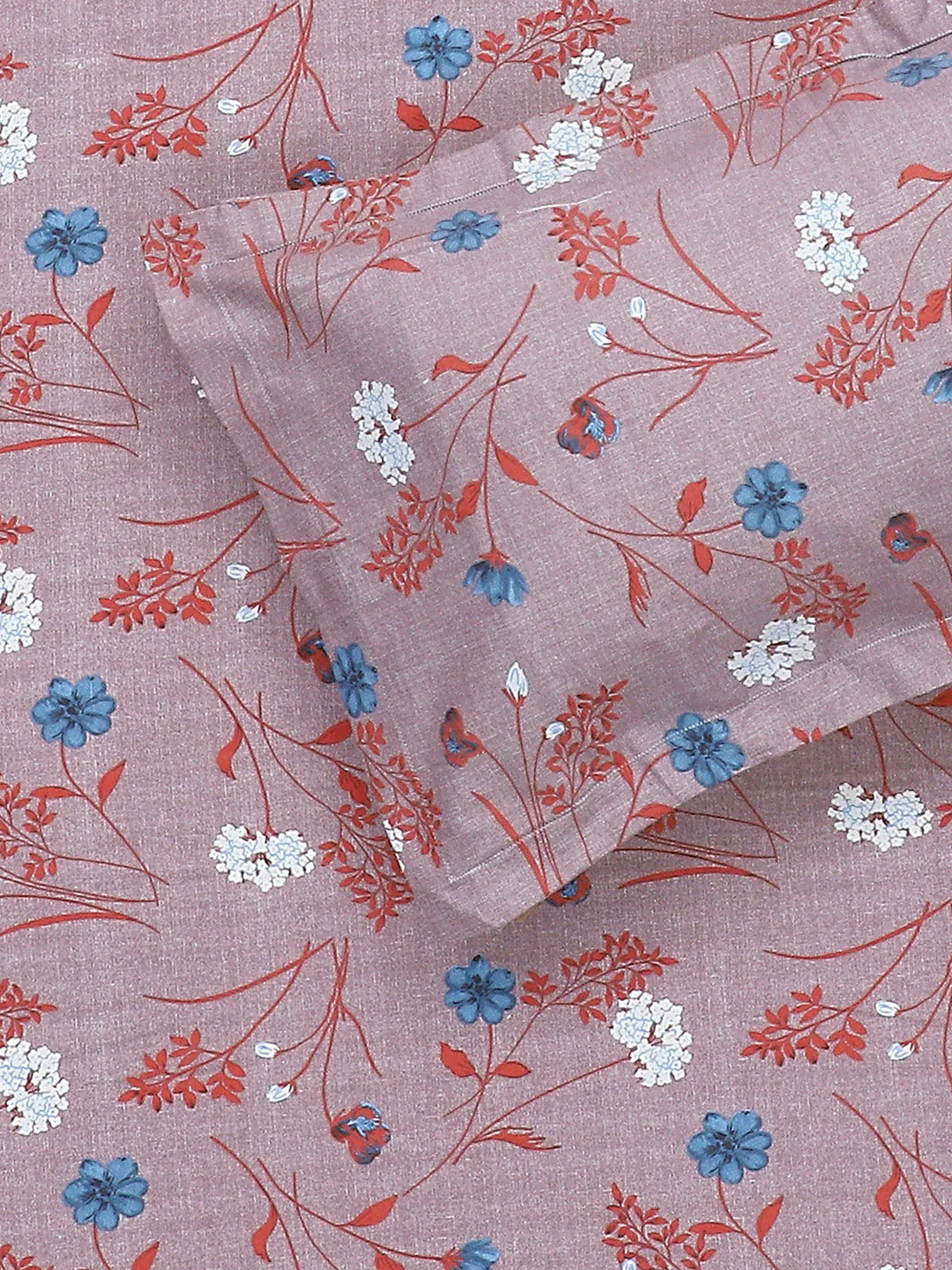 140 TC Cotton Double Bed Bedsheet with 2 Pillow Covers - Image 6