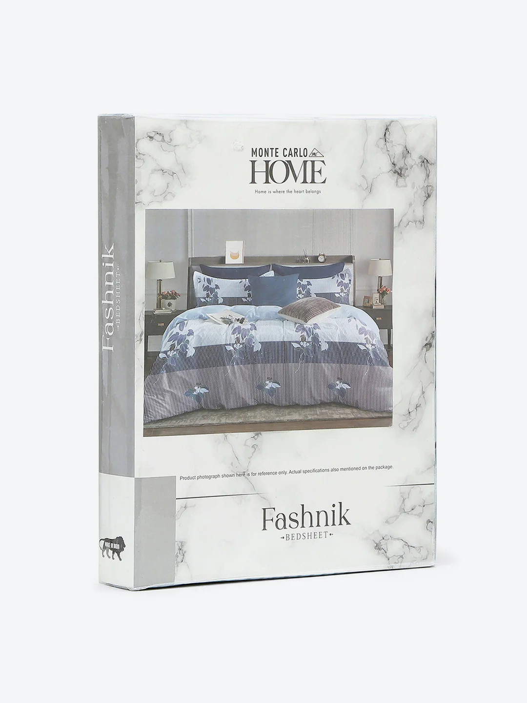144 TC Cotton Double Bed 1 Bedsheet with 2 Pillow Covers (Fashnik) - Image 9