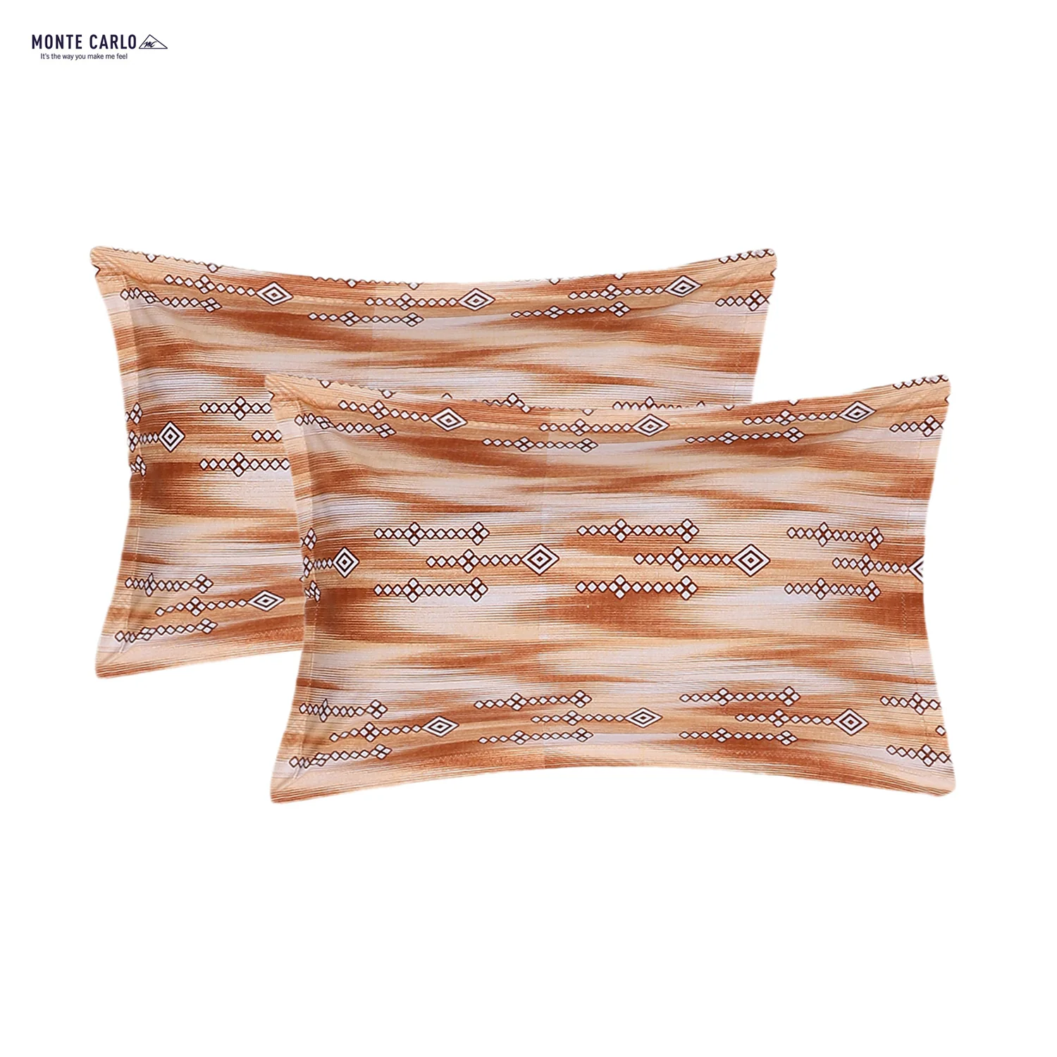 144 TC Cotton Double Bedsheet with 2 Pillow Covers - Image 7