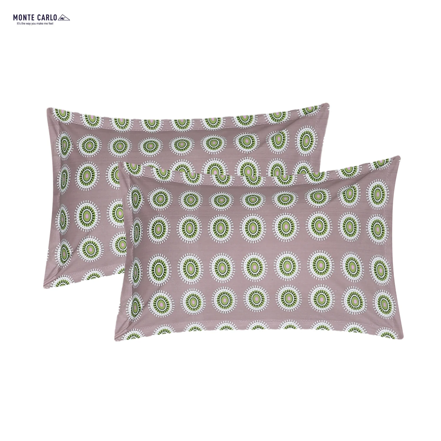 144 TC Cotton Double Bedsheet with 2 Pillow Covers - Image 7