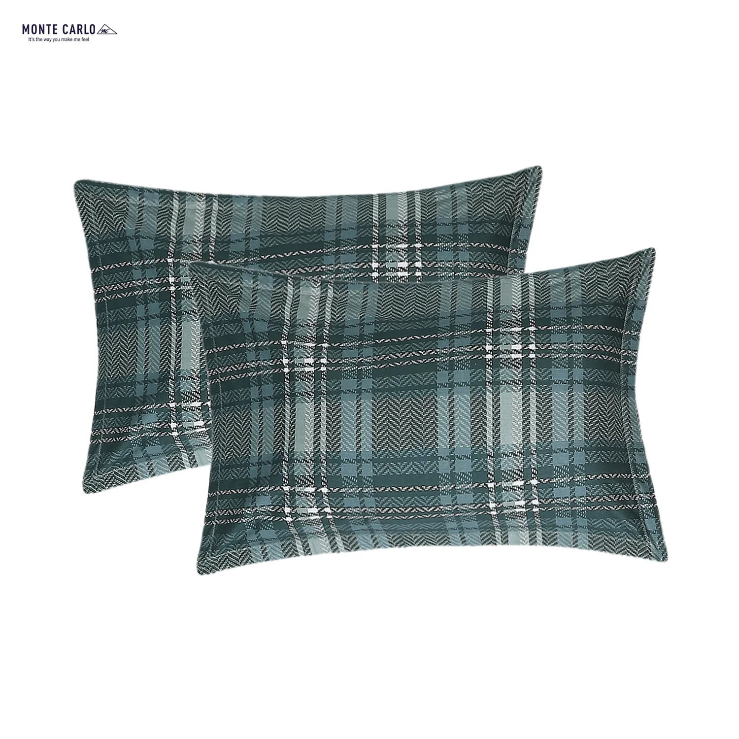 144 TC Cotton Double Bedsheet with 2 Pillow Covers - Image 7