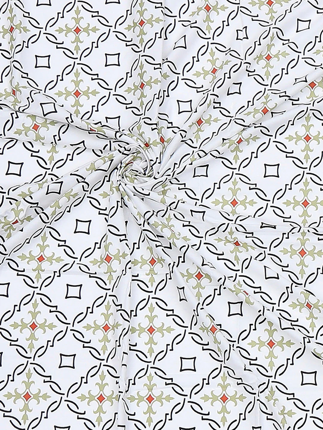 144 TC Cotton Single Bedsheet with 1 Pillow Cover (Solstice) - Image 8