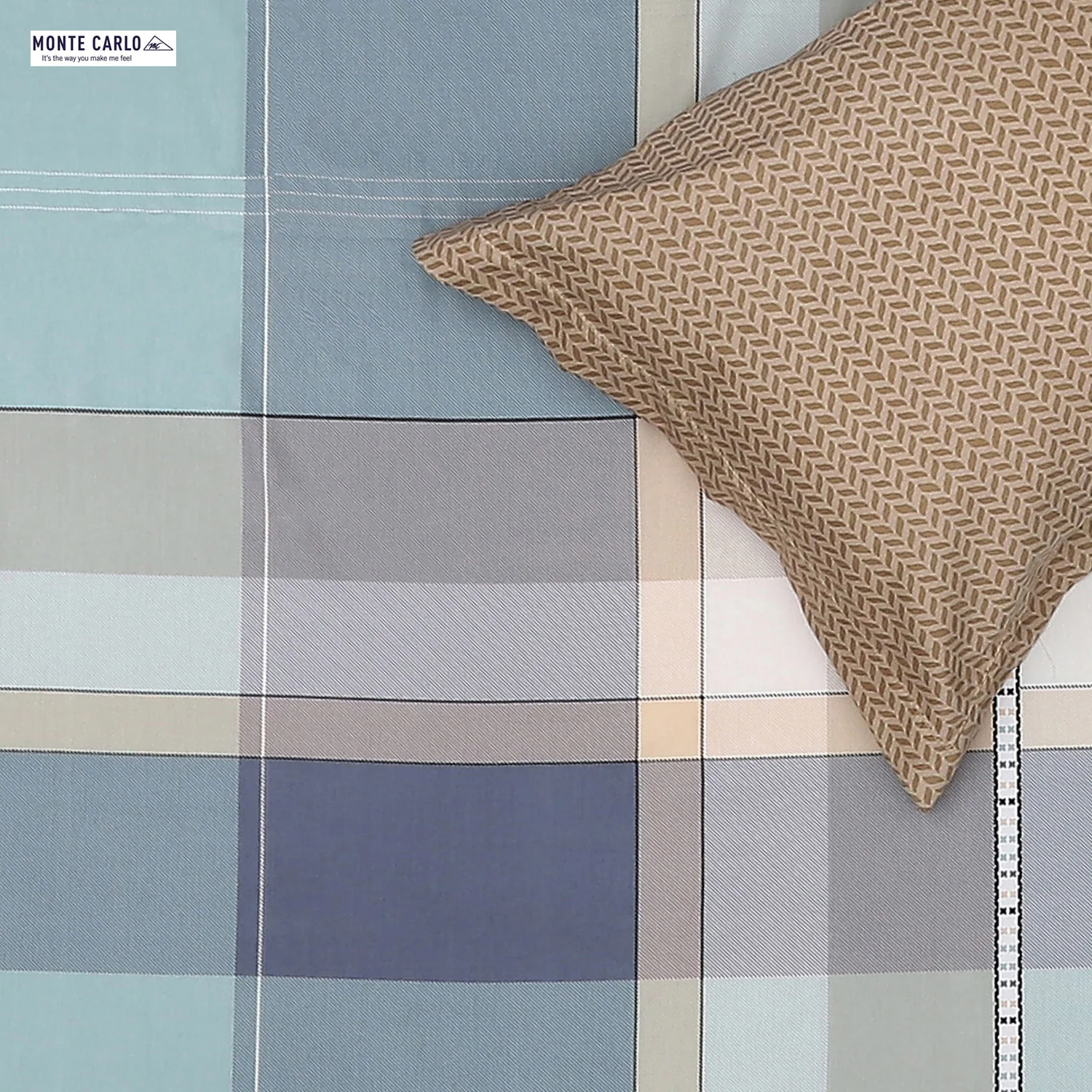 200 TC Cotton Double Bedsheet with 2 Pillow Covers - Image 5
