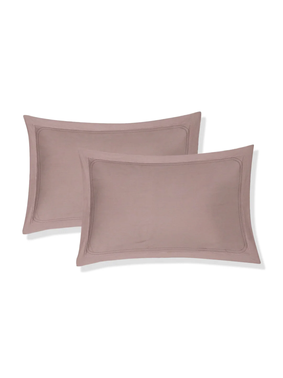 Premium 210 TC Pure Cotton King Size Bedsheet with 2 Pillow Covers Classique Casa Solids Collection - Image 6
