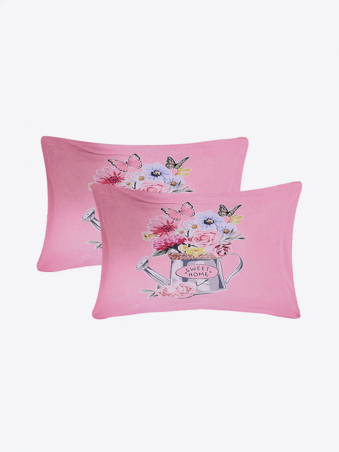 252 GSM 100% Polyester King Bed 1 Bedsheet with 2 Pillow Cover (Urban) - Image 7