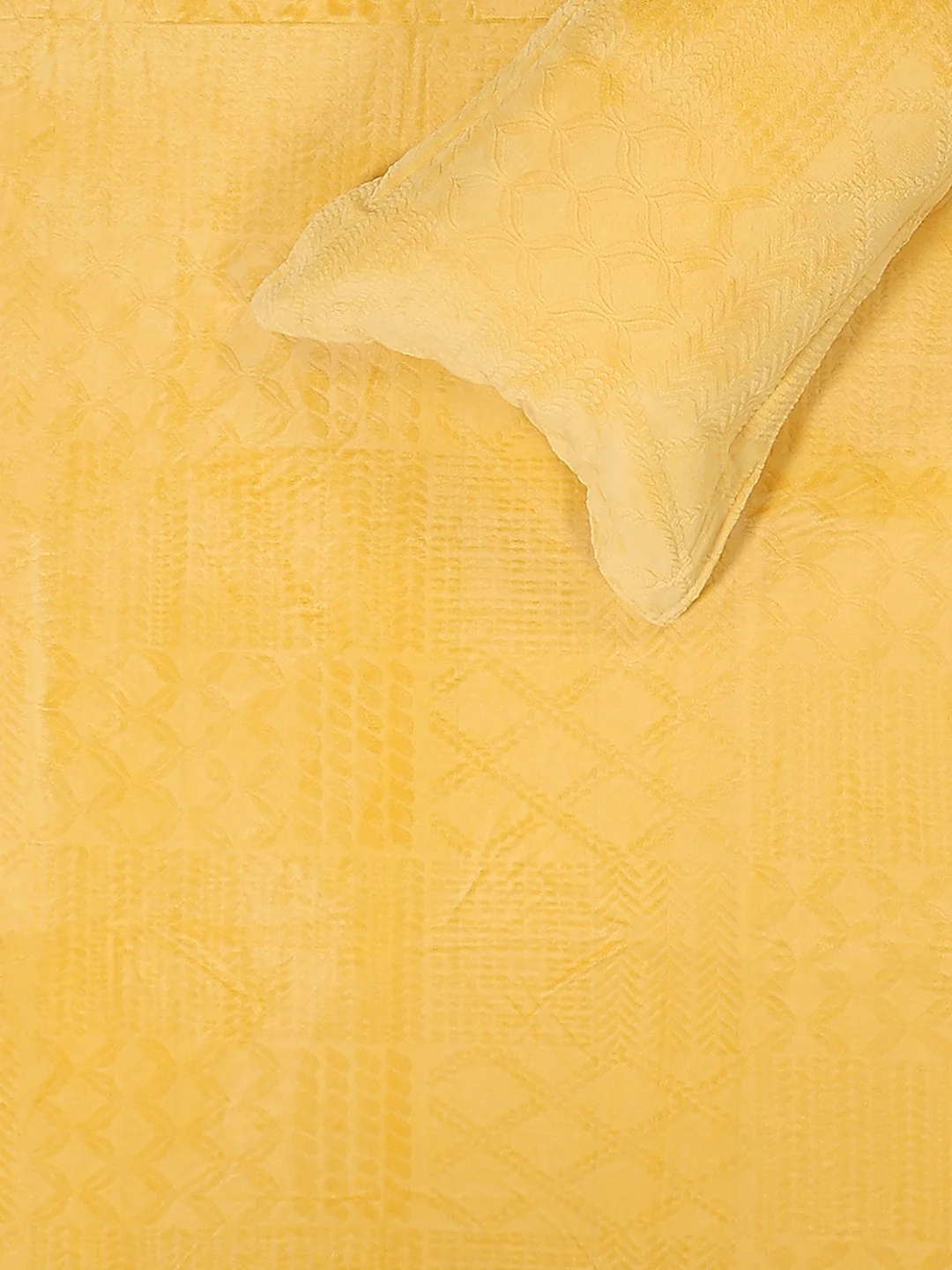 267 GSM Polyester King Bed 1 Bedsheet with 2 Pillow Cover (Master Piece) - Image 5