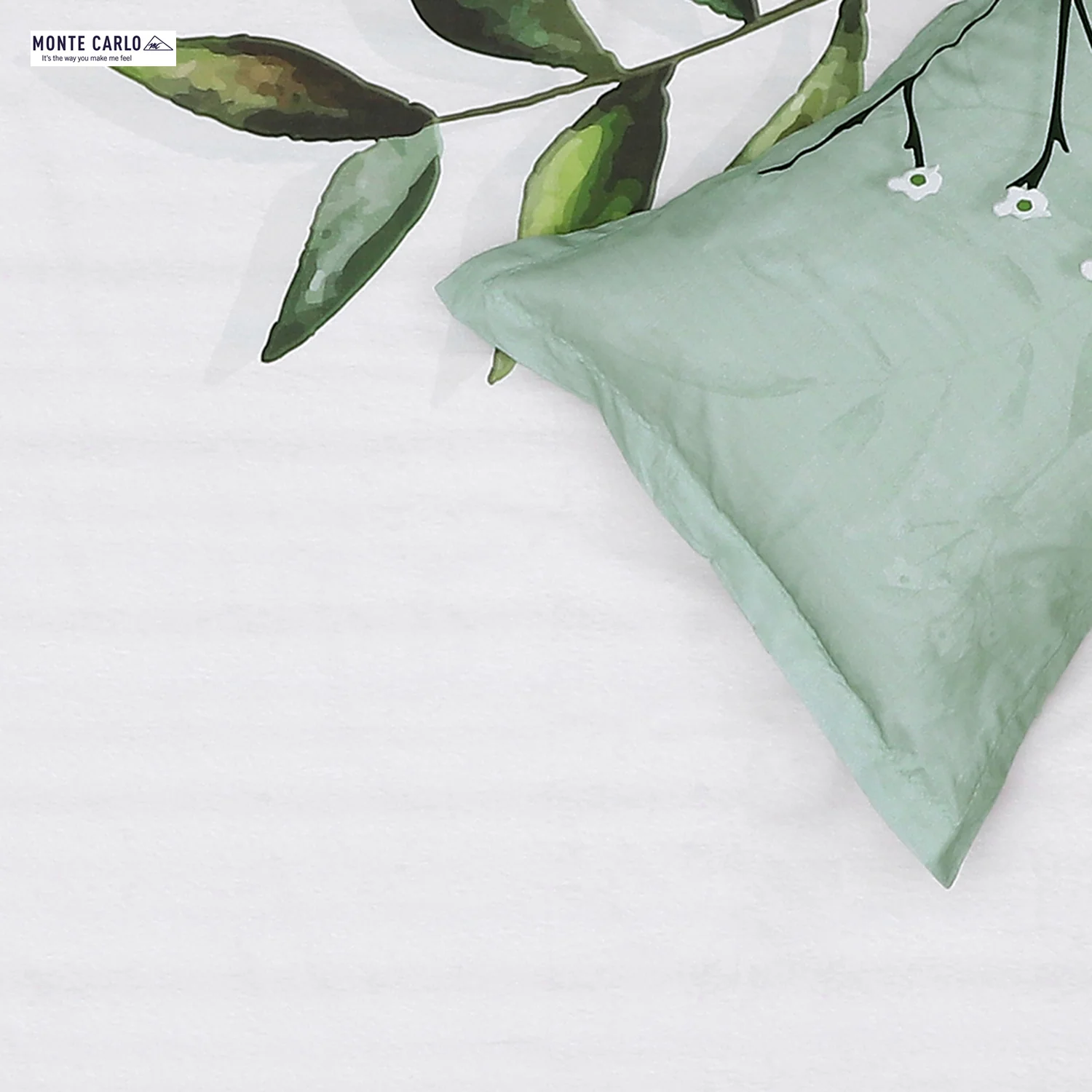 300 TC Cotton Double Bedsheet with 2 Pillow Covers - Image 5
