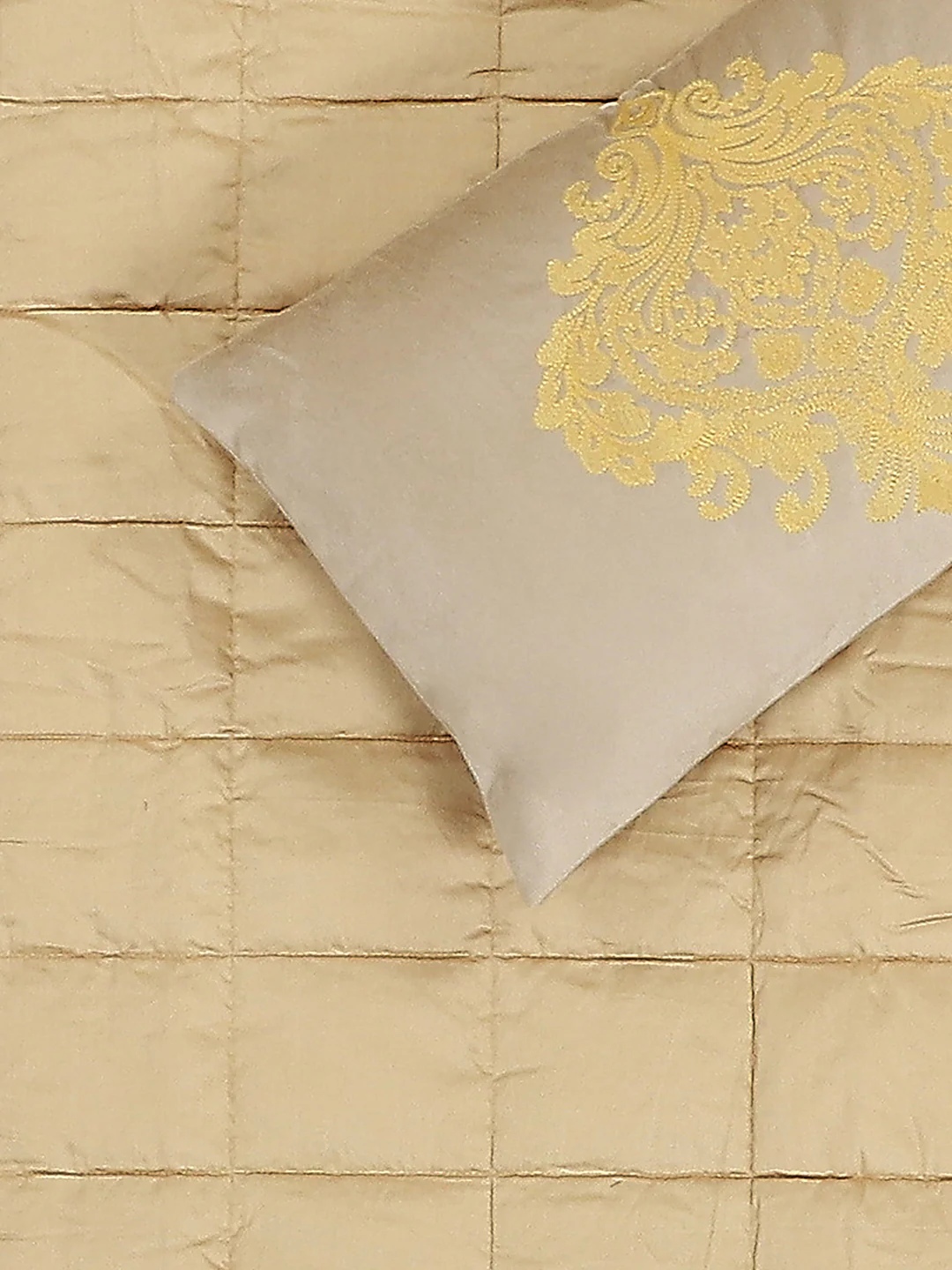 300 TC Cotton King Size Luxury 11 Pc Bedding Set (Trousseau) - Image 11
