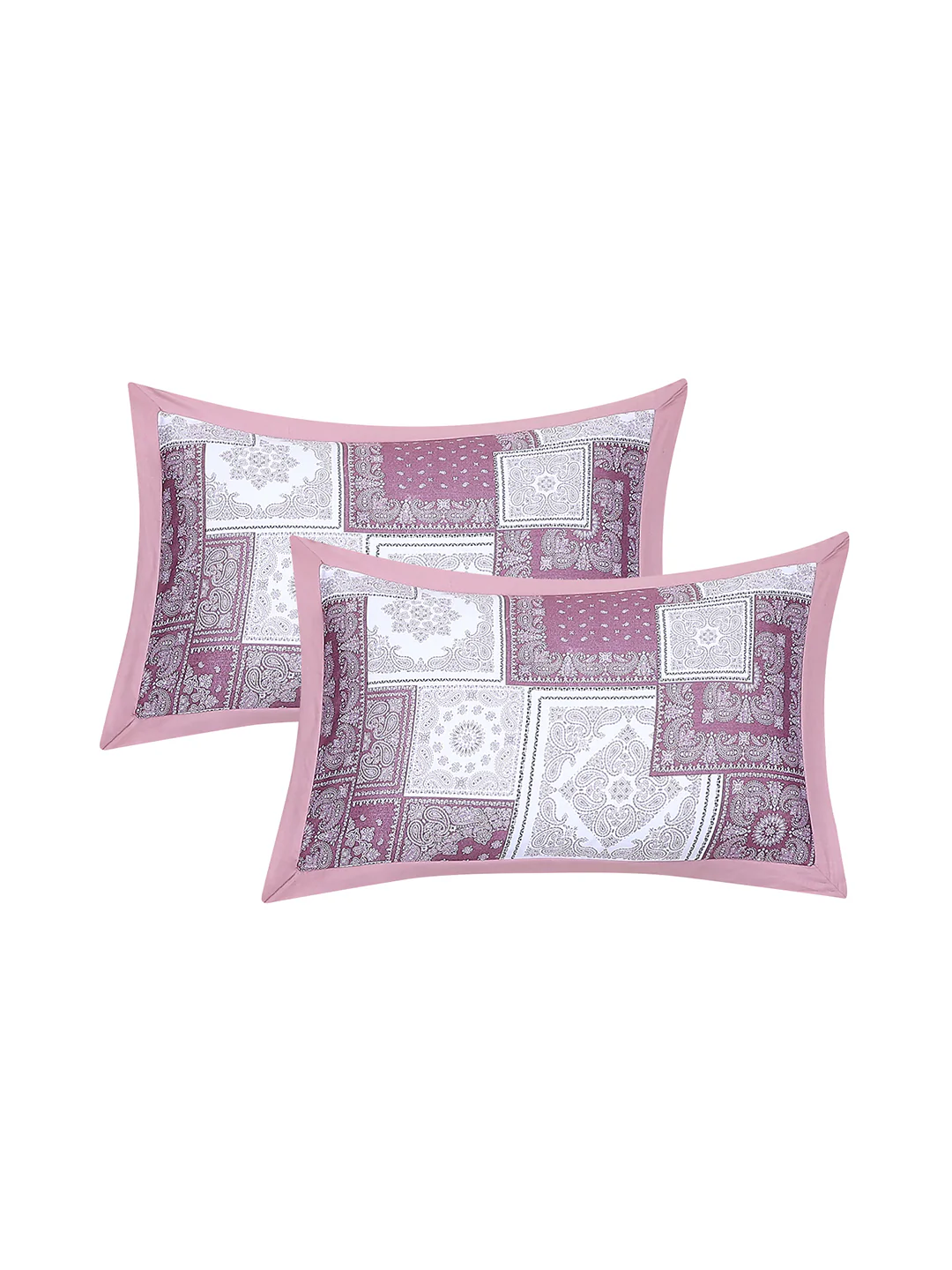 300 TC Cotton King Size Luxury 7 Pc Bedding Set (Heritage) - Image 13
