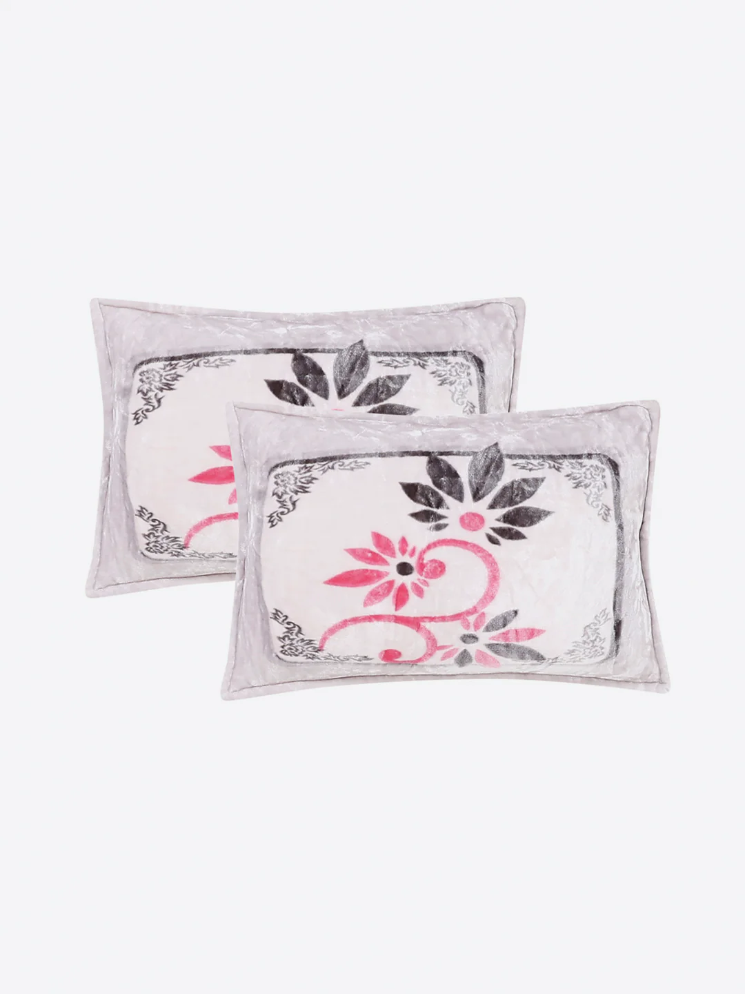 331 GSM 100% Polyester Double Bed 1 Bedsheet with 2 Pillow Cover (Miranda) - Image 7