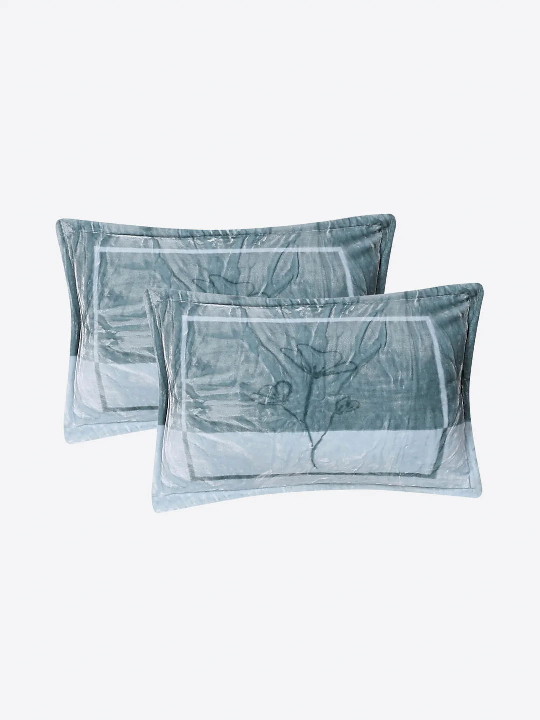 331 GSM 100% Polyester Double Bed 1 Bedsheet with 2 Pillow Cover (Miranda) - Image 7