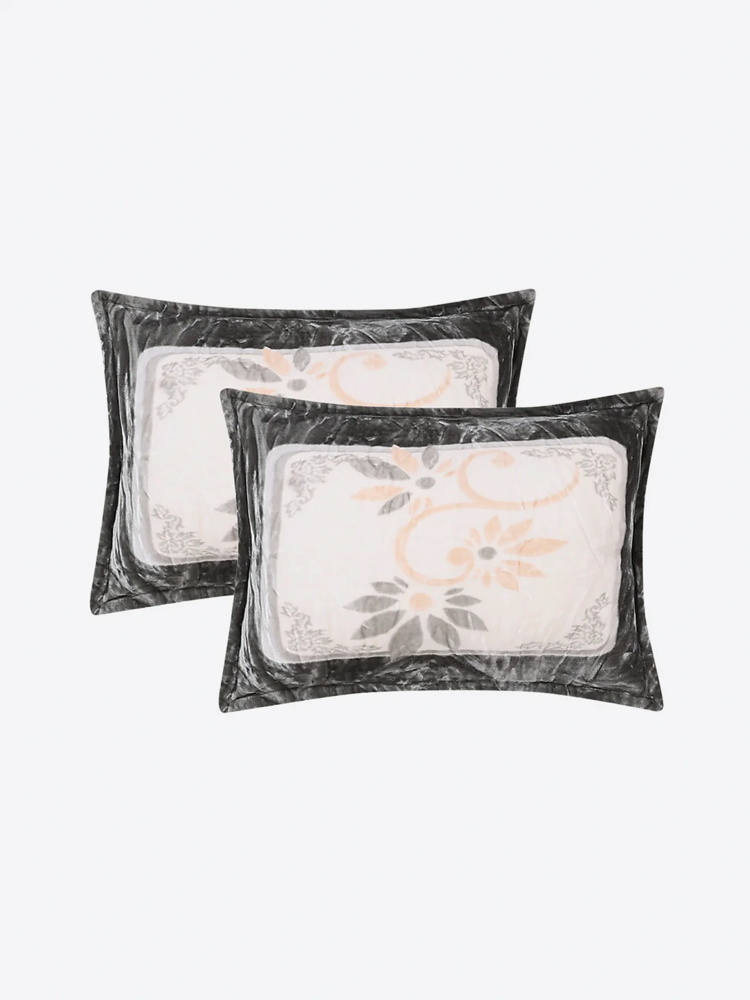 331 GSM 100% Polyester Double Bed 1 Bedsheet with 2 Pillow Cover (Miranda) - Image 7