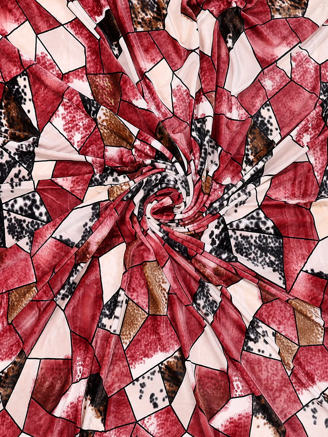 371 GSM 100% Polyester King Bed 1 Bedsheet with 2 Pillow Cover (Rubina King) - Image 8