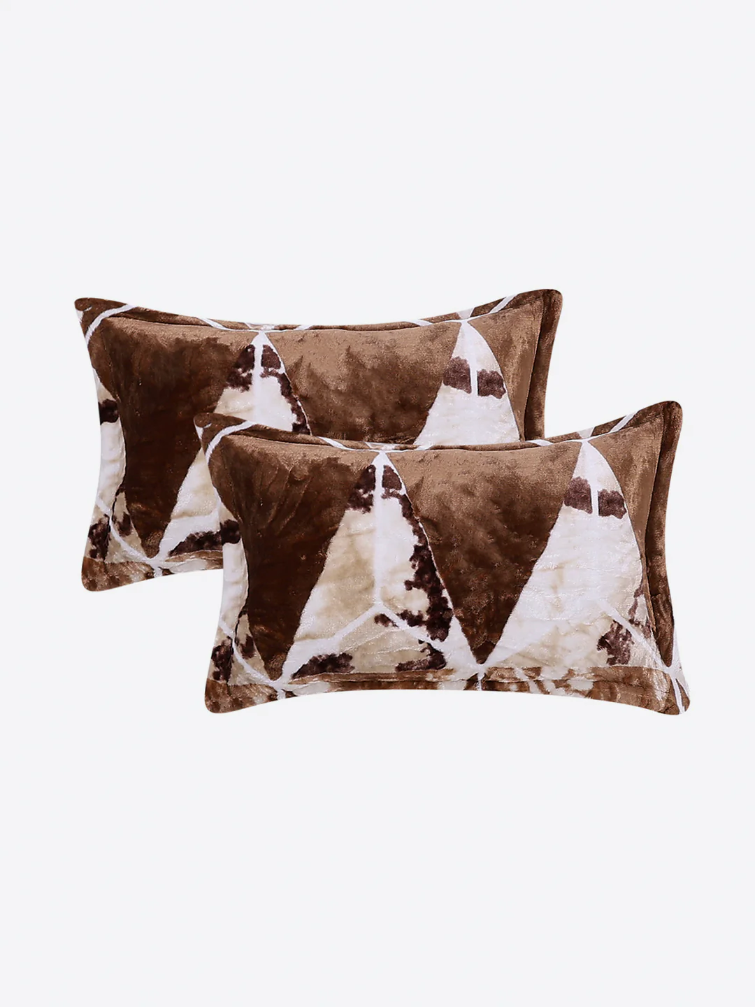 374 GSM 100% Polyester Double Bed 1 Bedsheet with 2 Pillow Cover (Impression) - Image 7