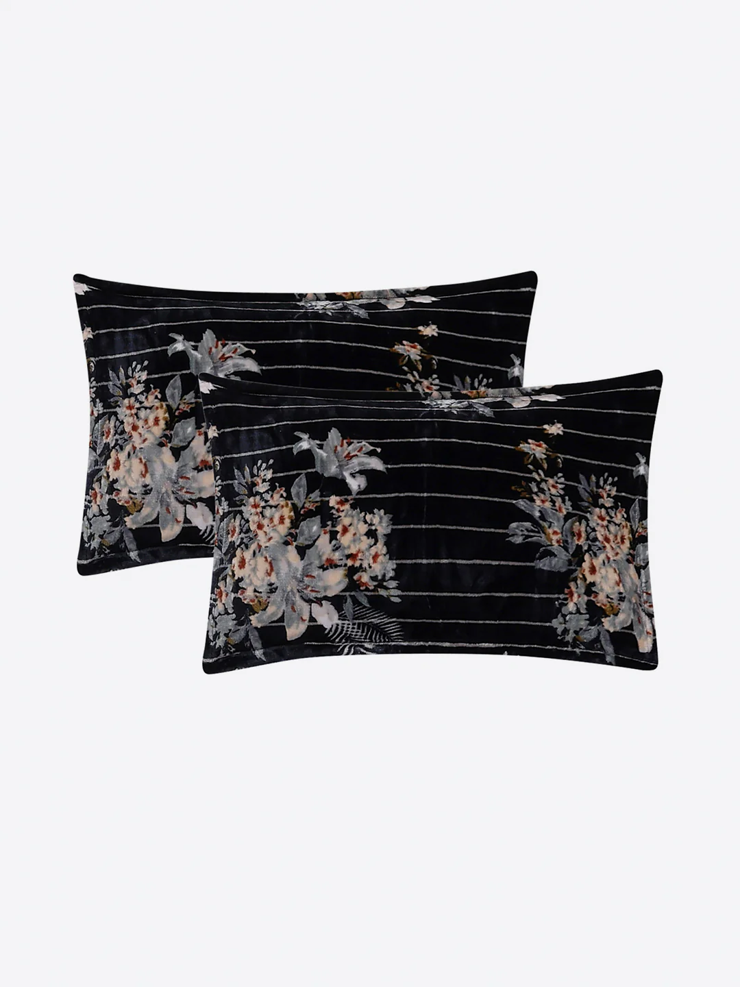 413 GSM 100% Polyester King Bed 1 Bedsheet with 2 Pillow Cover (Aura) - Image 7