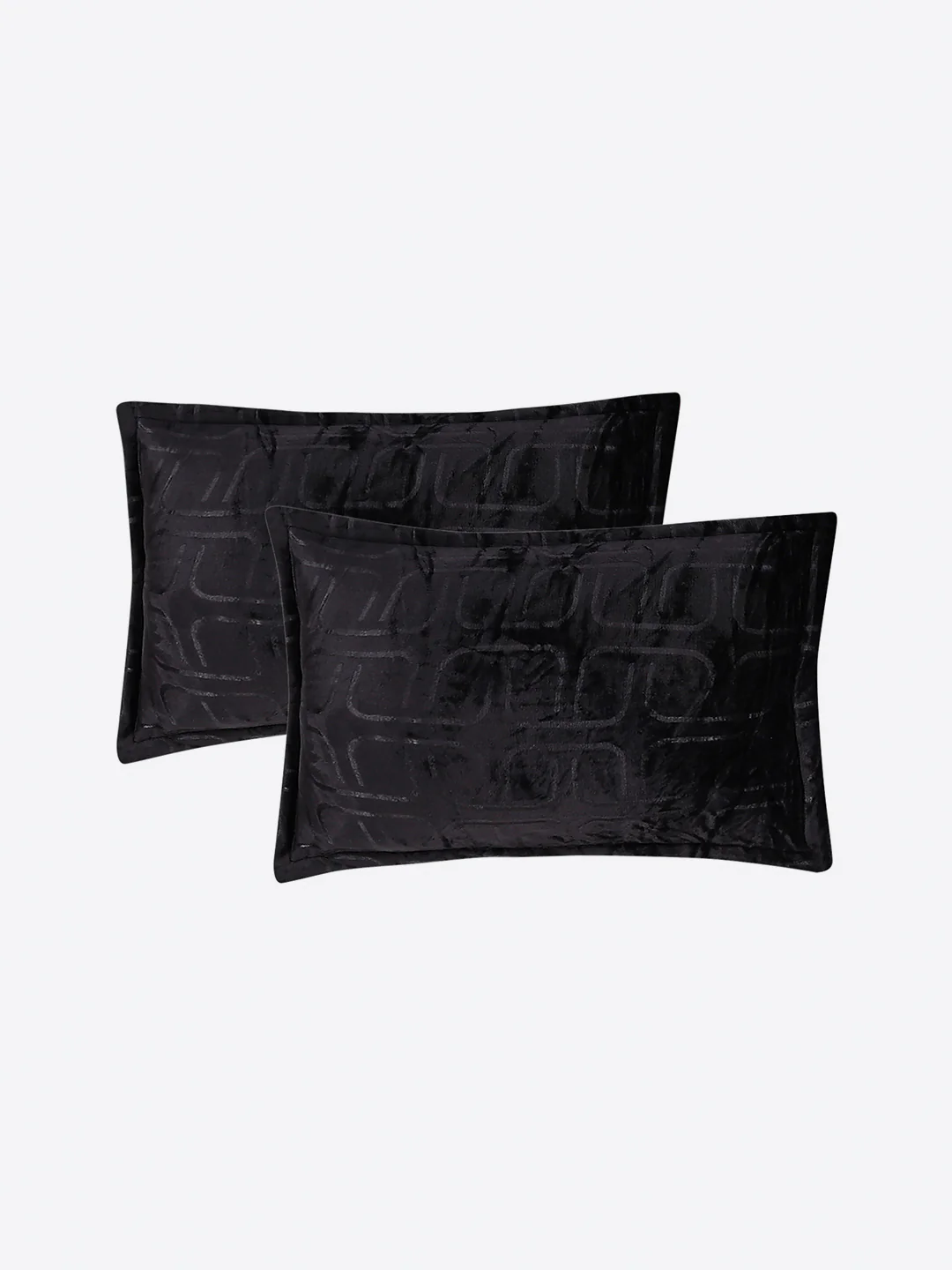 435 GSM 100% Polyester Double Bed 1 Bedsheet with 2 Pillow Cover (Indigo) - Image 7