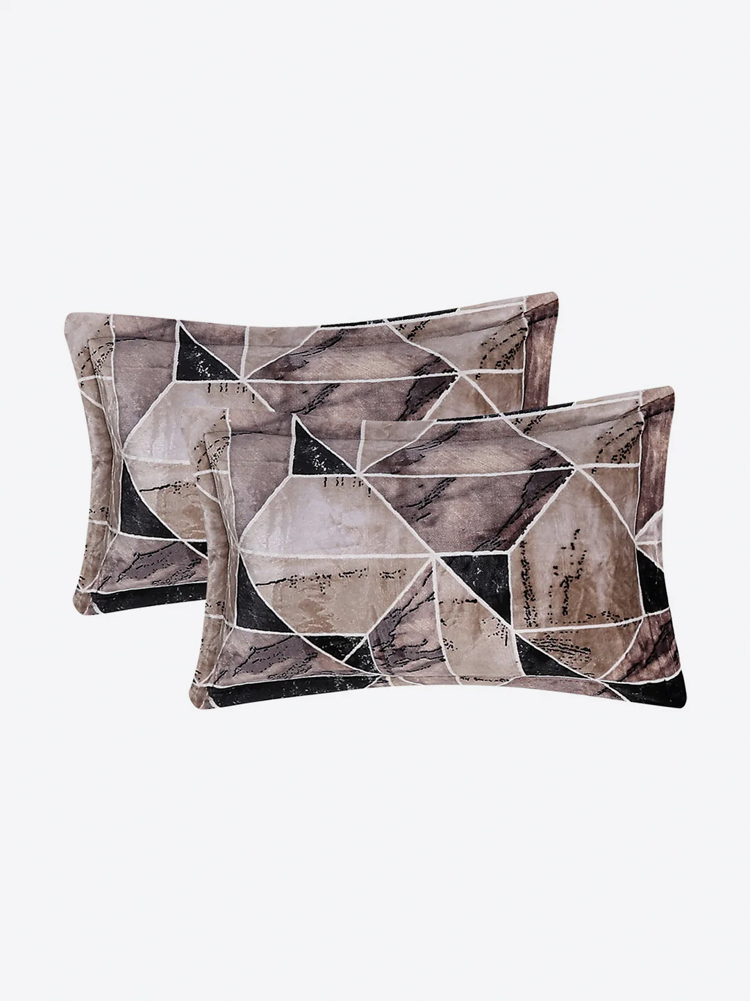 904 GSM 100% Polyester Double Bed 1 Bedsheet, 1 Duvet Cover & 2 Pillow Cover (Meteor 4 Pcs Set) - Image 10