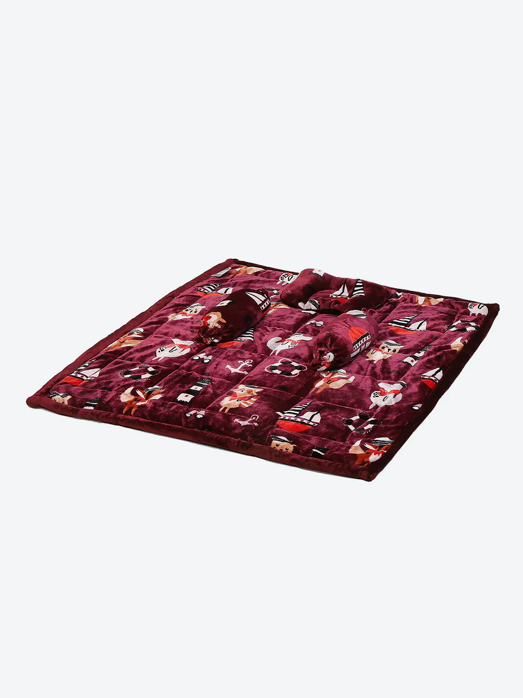 Baby Set of 5 Pc Polyester Bedding Set - Image 2