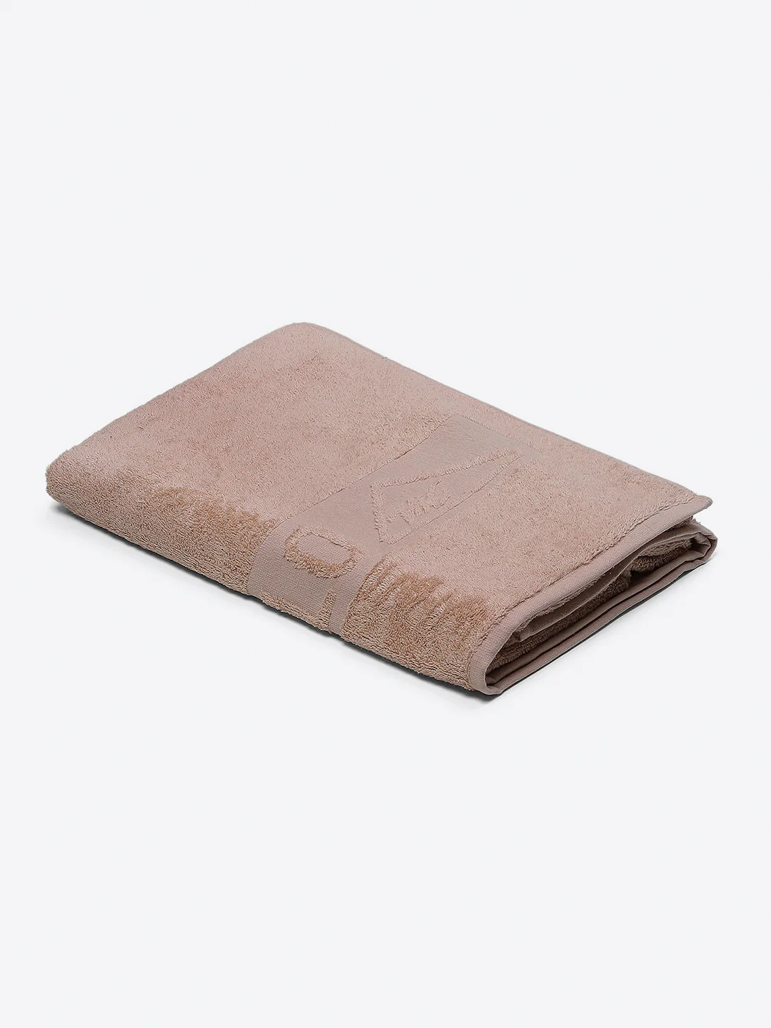 Beige Cotton 525 GSM Bath Towel - Image 2
