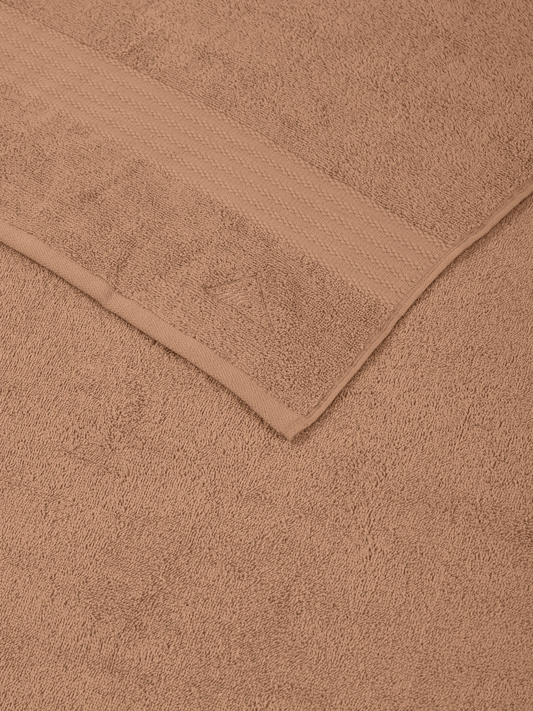 Beige Pure Cotton Solid 380 GSM Car Towel 1 Piece (Jazz Collection) - Image 5