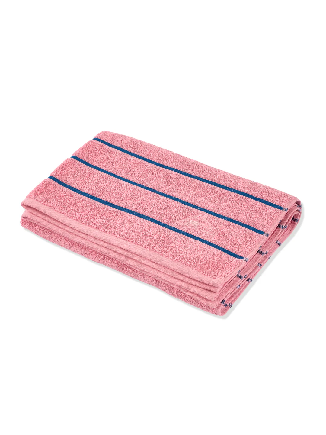 Blue & Dusty Pink 100% Cotton Solid 480 GSM Bath Towel King & Queen 2 Pc Set Gifting Box Pack - Image 10