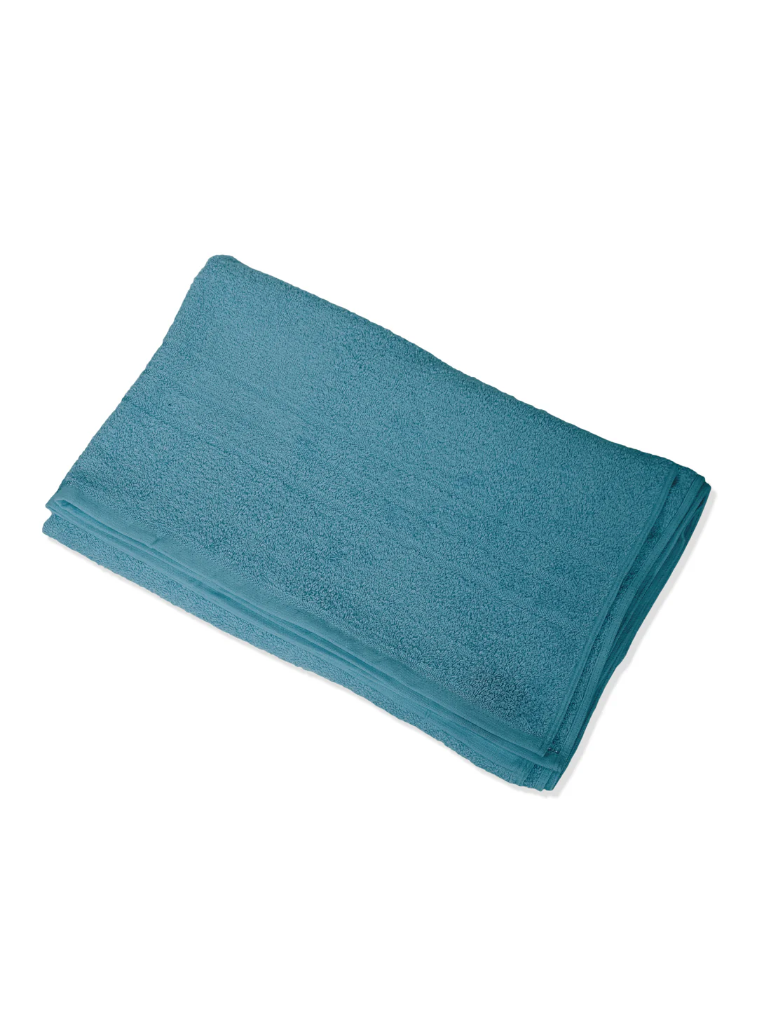 Blue Pure Cotton Solid 340 GSM Car Towel 1 Piece (Soho Collection) - Image 3