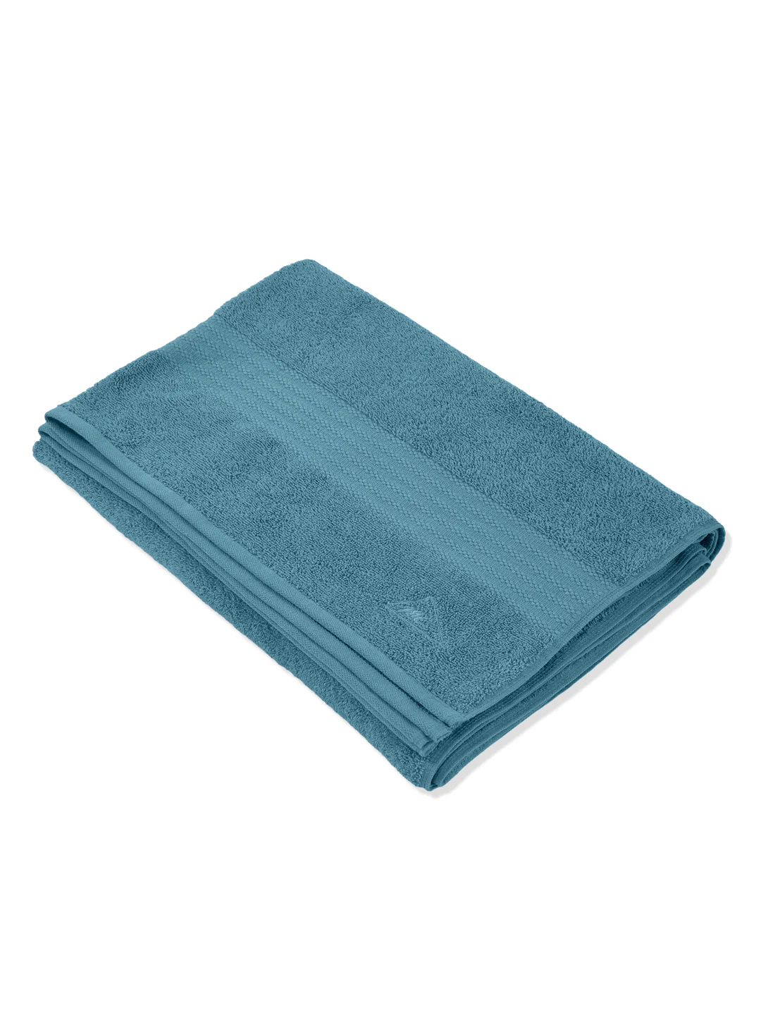 Blue Pure Cotton Solid 380 GSM Car Towel 1 Piece (Jazz Collection) - Image 3