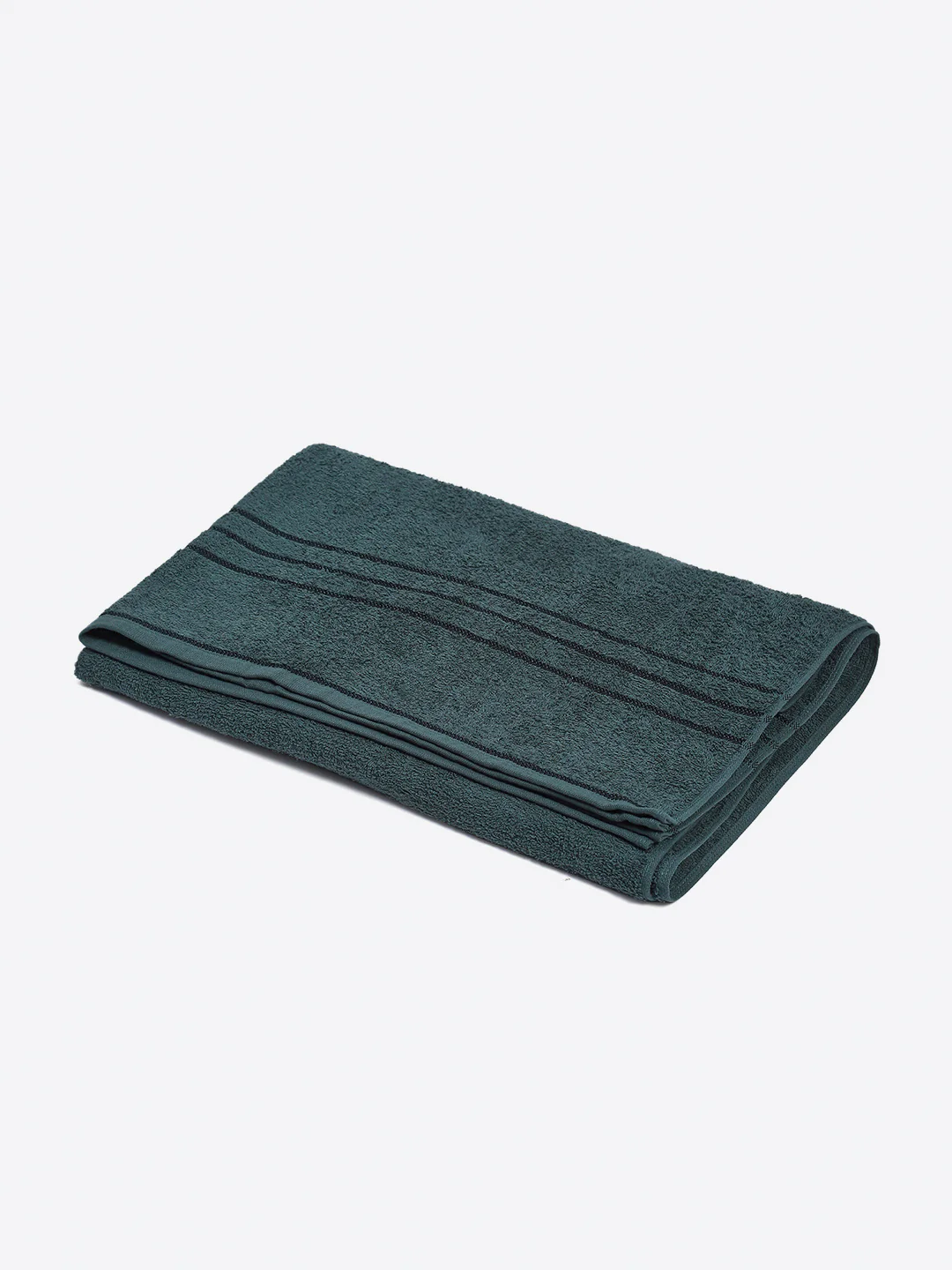 Bottle Green Cotton Solid 350 GSM Car Towel (Soho) - Image 2