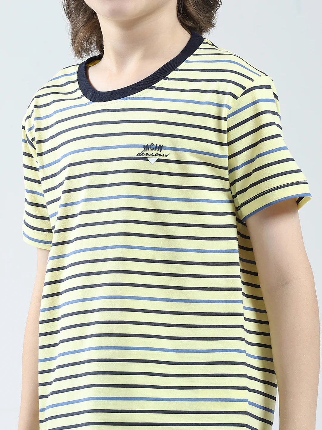 Boys Blue, Peach & Green Printed Round Neck Half Sleeve T-Shirt (Pack of 3) - Image 13