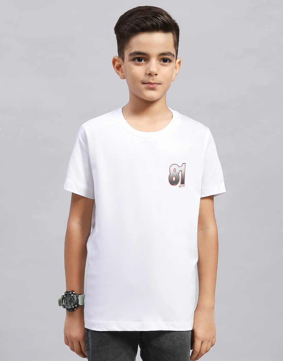 Boys Multi Color Printed Round Neck Half Sleeve T-Shirt (Pack of 3) - Image 12