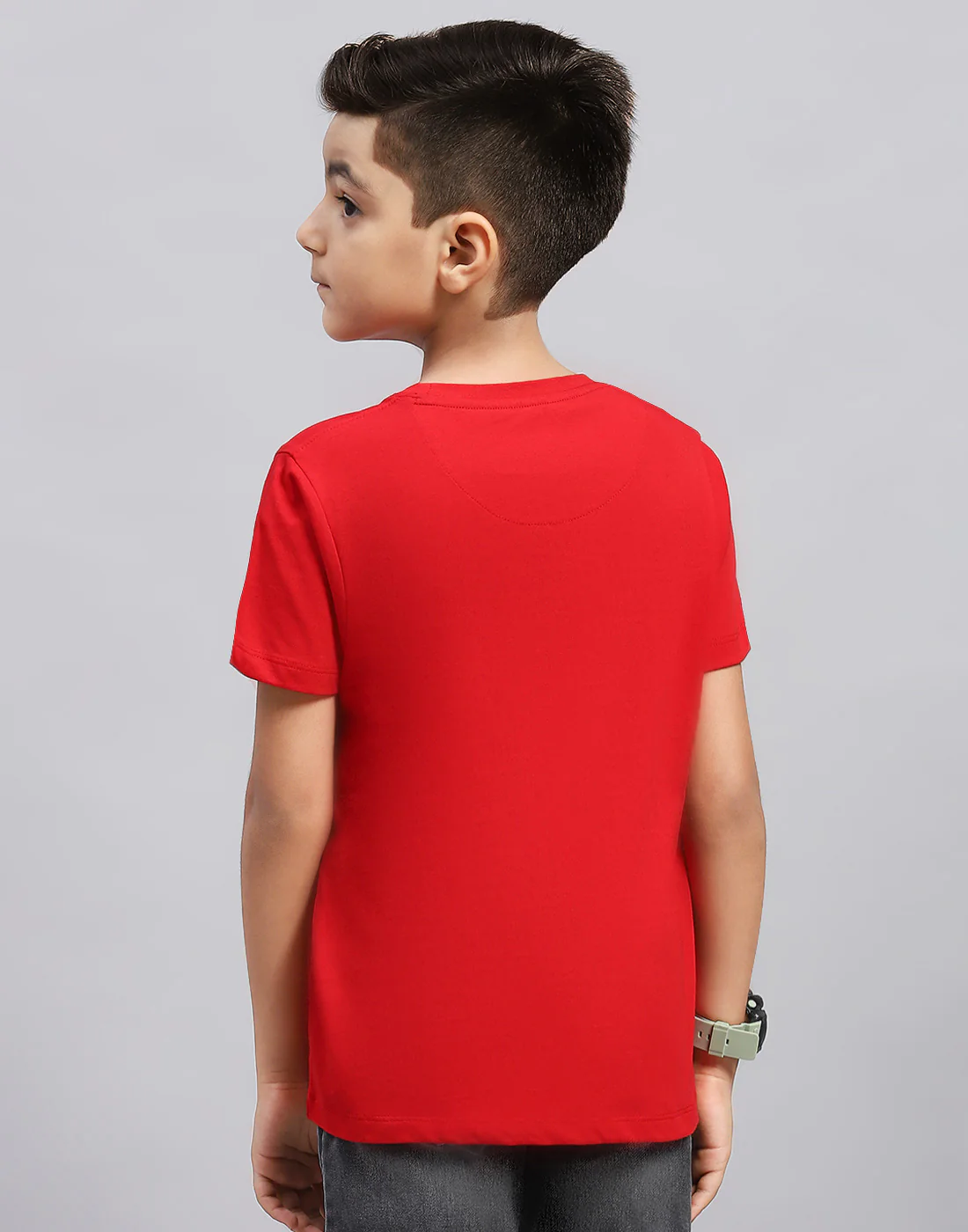 Boys Multi Color Printed Round Neck Half Sleeve T-Shirt (Pack of 3) - Image 7