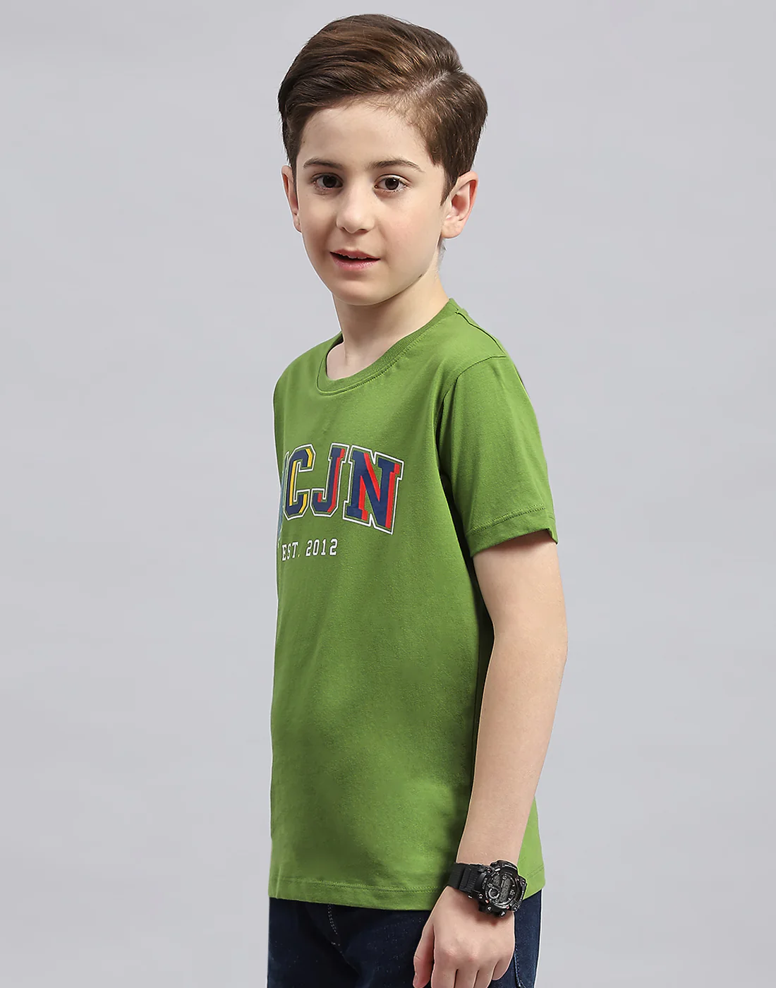 Boys Printed Round Neck Half Sleeve T-Shirt (Pack of 3) - Image 11