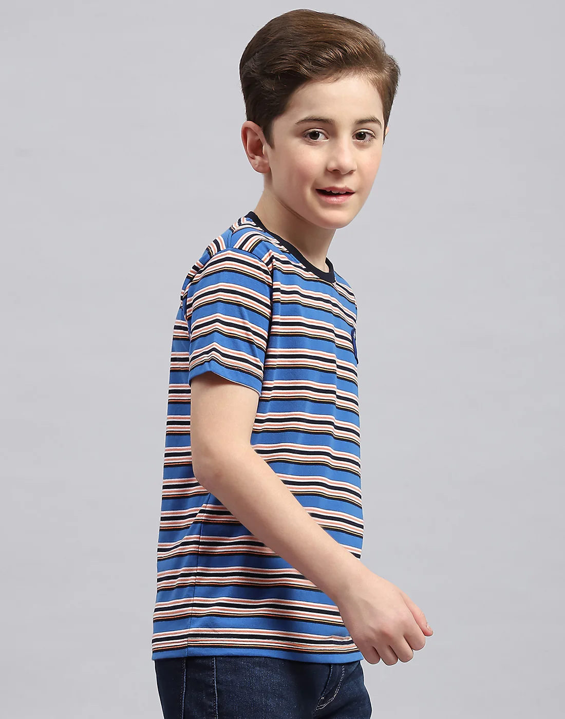 Boys Printed Round Neck Half Sleeve T-Shirt (Pack of 3) - Image 5
