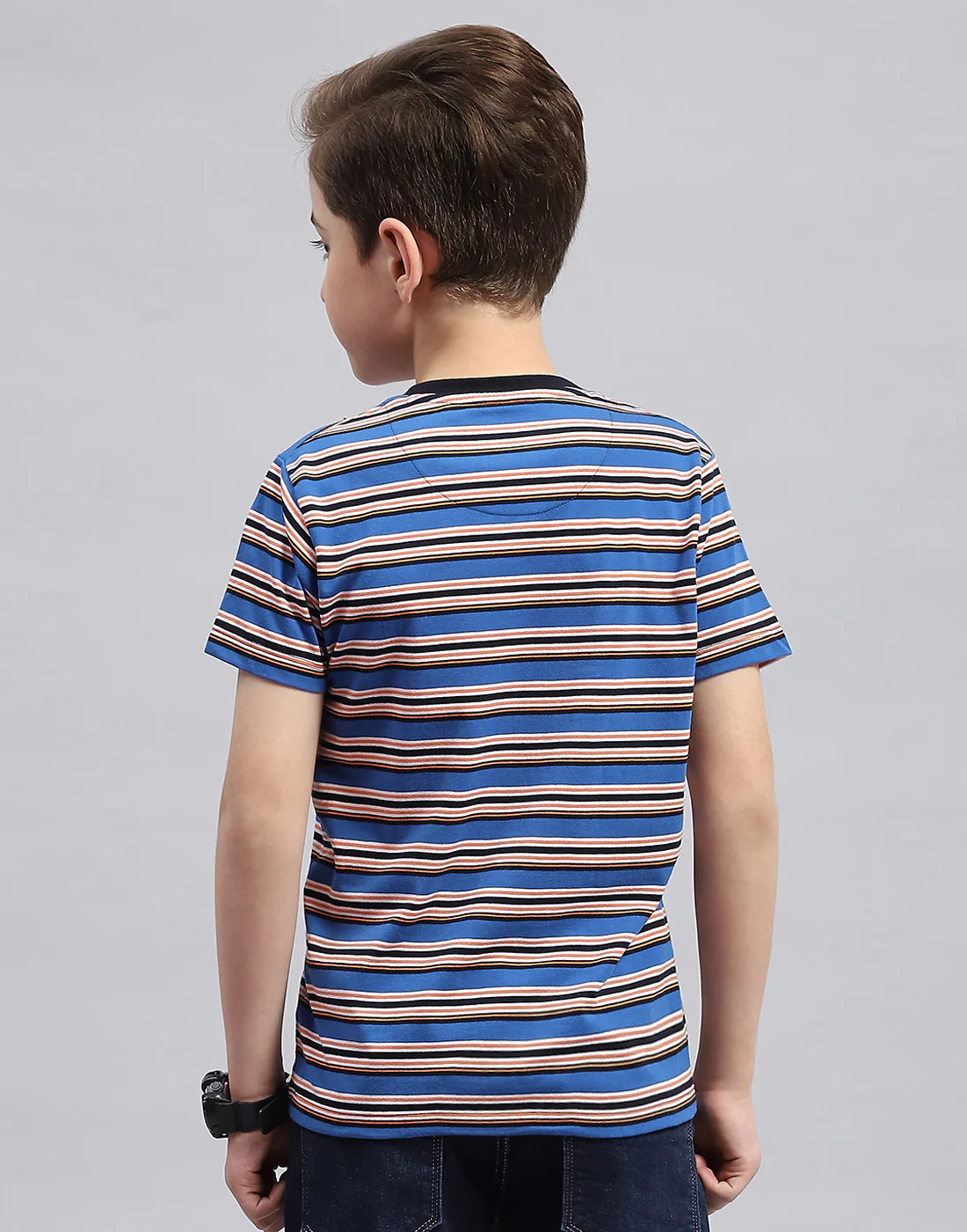 Boys Printed Round Neck Half Sleeve T-Shirt (Pack of 3) - Image 6