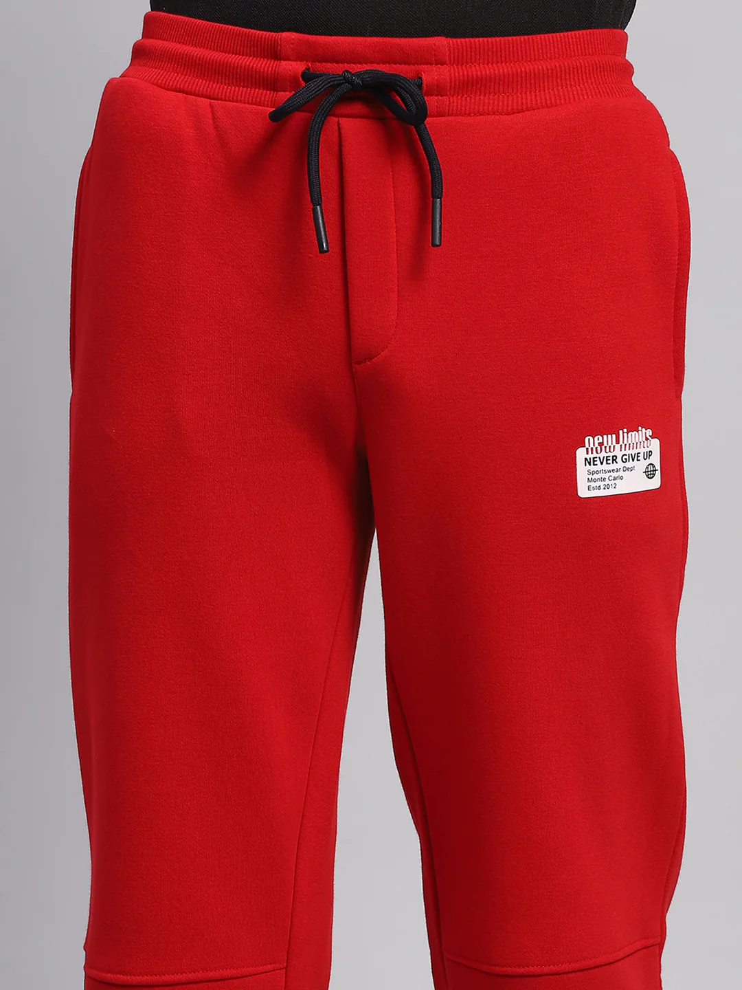 Boys Red Printed Regular Fit Lower - Image 7