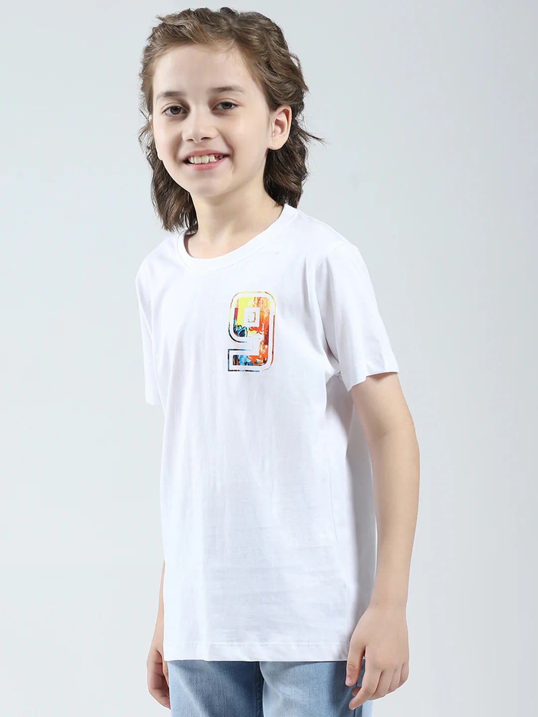 Boys White, Green & Blue Printed Round Neck Half Sleeve T-Shirt (Pack of 3) - Image 11