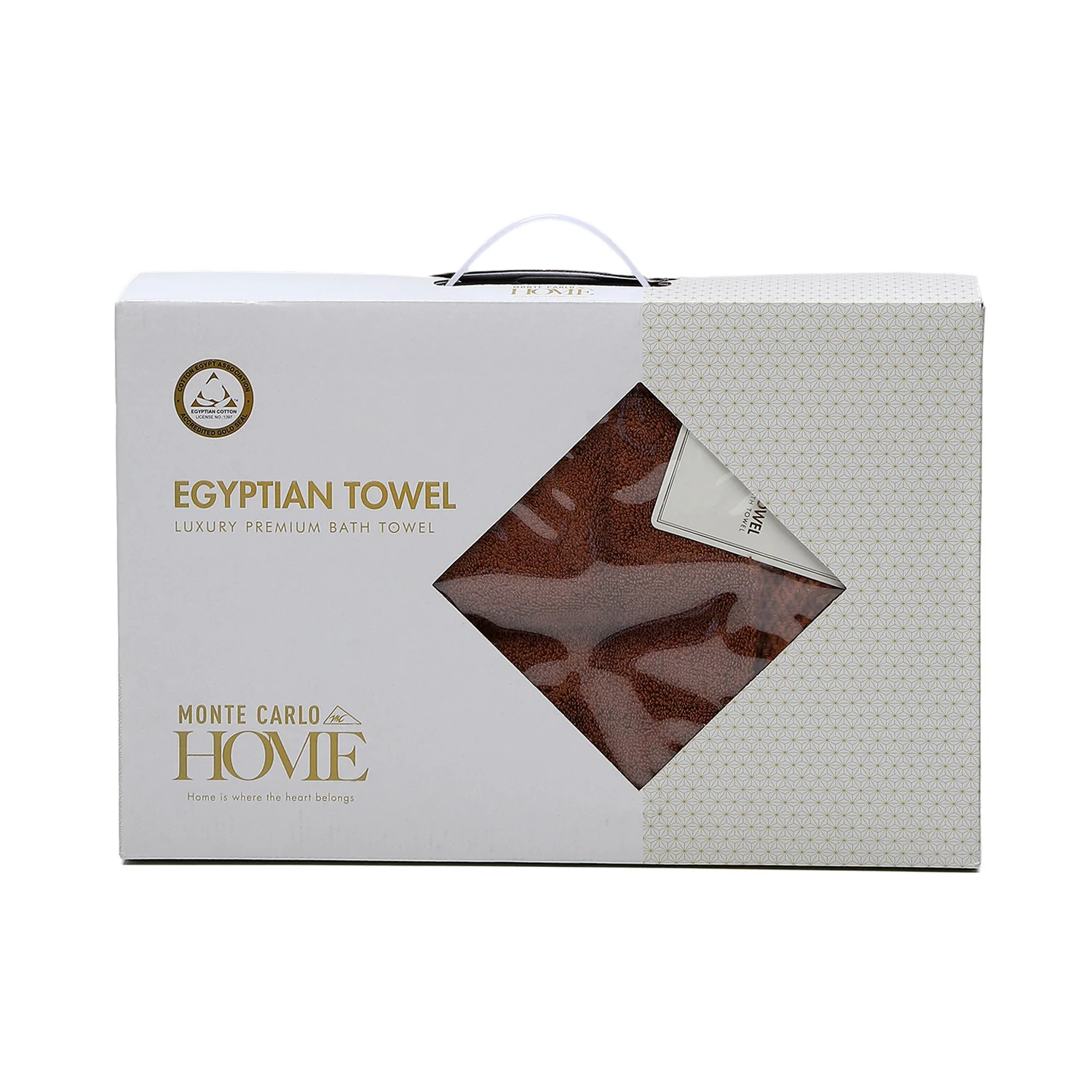 Brown Cotton 650 GSM Bath Towel - Image 5