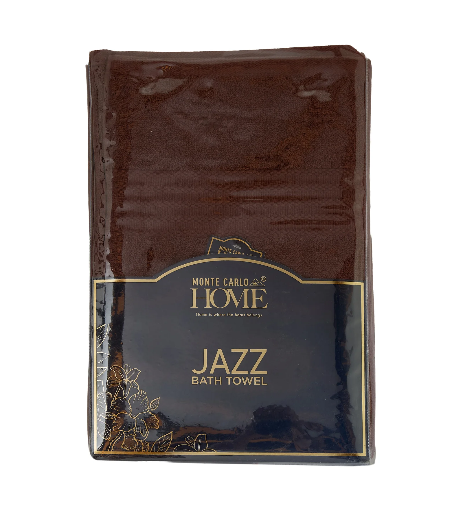 Brown Pure Cotton Solid 380 GSM Bath Towel 1 Piece (Jazz Collection) - Image 9