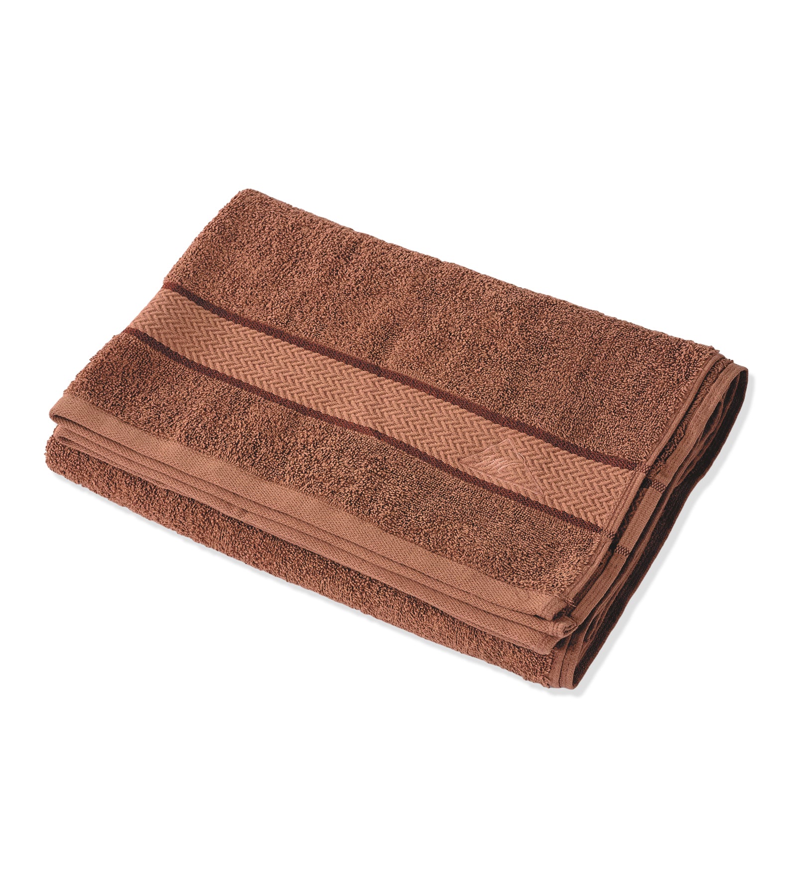 Camel Brown Pure Cotton Solid 450 GSM Bath Towel 1 Piece (Oasis Collection) - Image 4