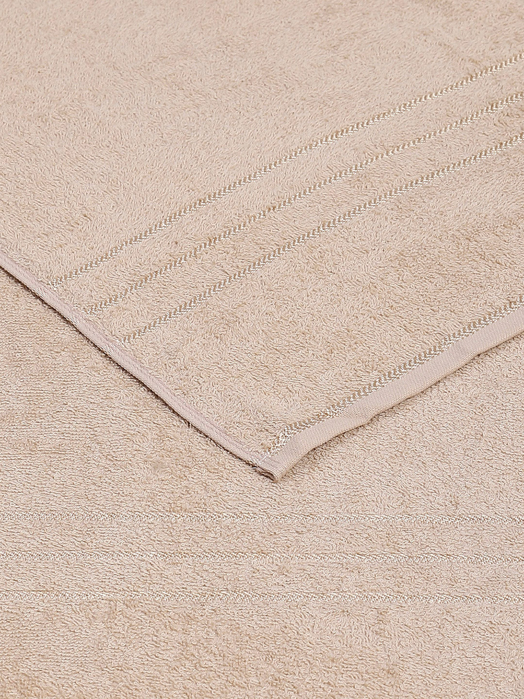 Cream Cotton Solid 350 GSM Car Towel (Soho) - Image 4