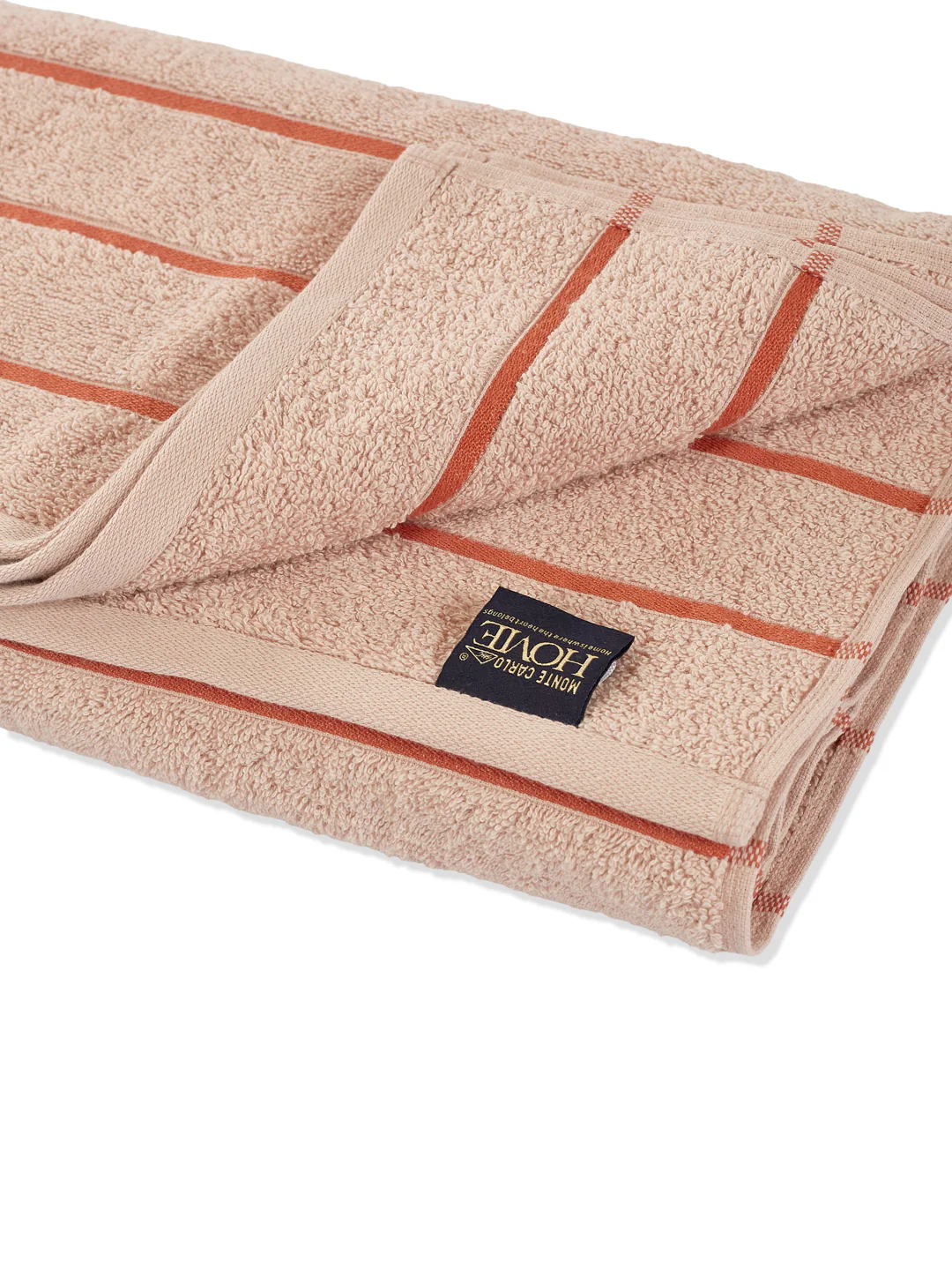 Dusty Brown & Light Brown 100% Cotton Solid 480 GSM Bath Towel King & Queen 2 Pc Set Gifting Box Pack - Image 7