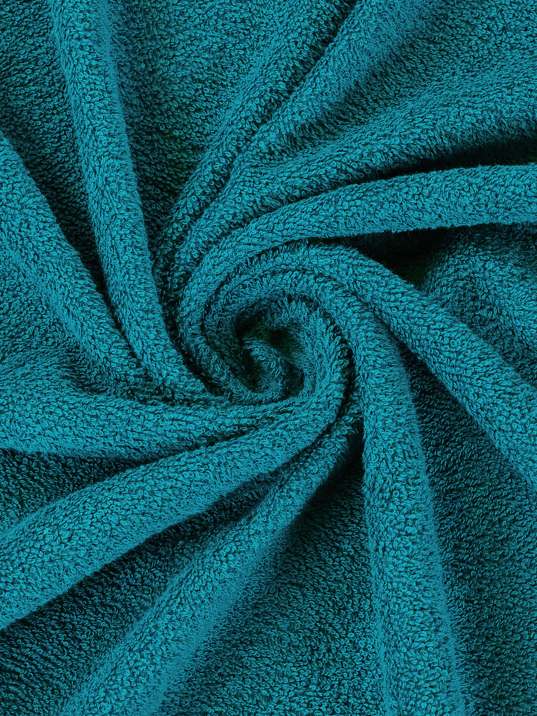Essential Baltic Blue 100% Cotton Solid 380 GSM Bath Towel Super Charm 1 Pc Pvc Pack - Image 7