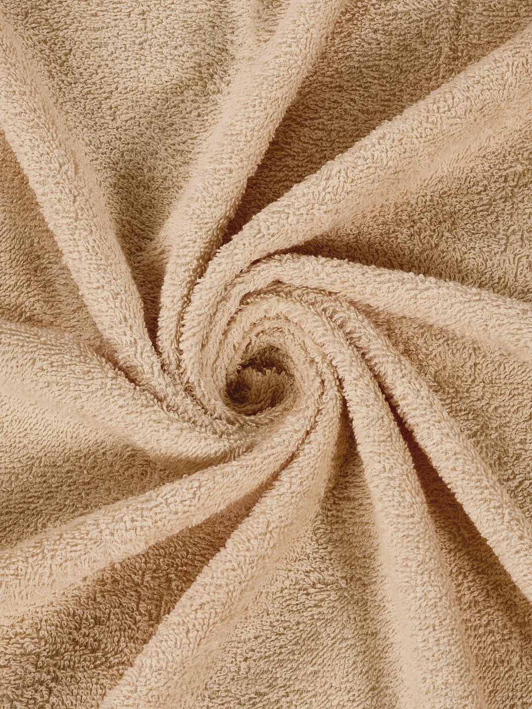 Essential Beige 100% Cotton Solid 340 GSM Bath Towel Soho 1 Pc Pvc Pack - Image 7